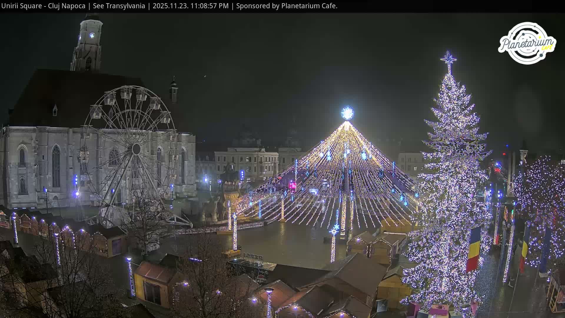 Cluj Napoca, Piata Unirii  Union Square Live Cam - Centru, Cluj-Napoca, Cluj, Romania