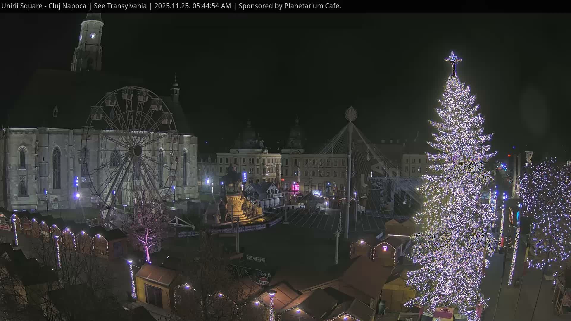 Cluj Napoca, Piata Unirii  Union Square Live Cam - Centru, Cluj-Napoca, Cluj, Romania