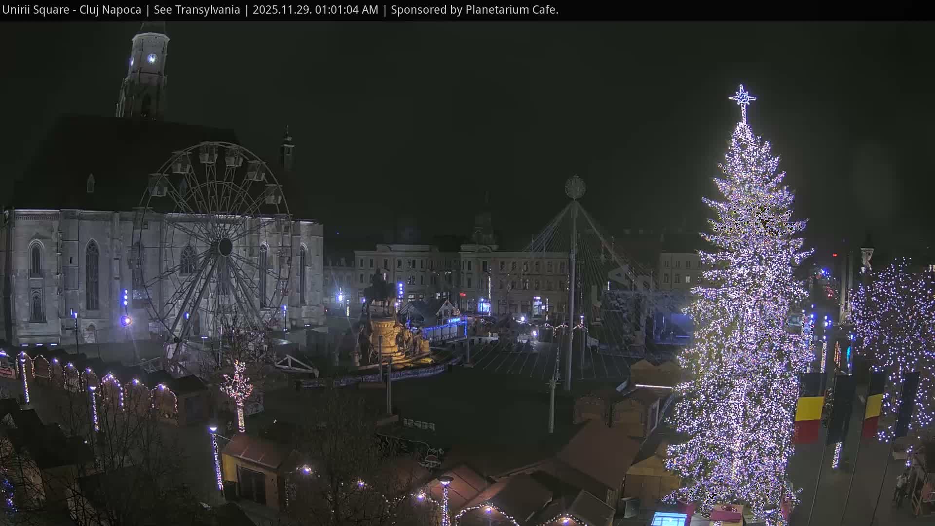 Cluj Napoca, Piata Unirii  Union Square Live Cam - Centru, Cluj-Napoca, Cluj, Romania