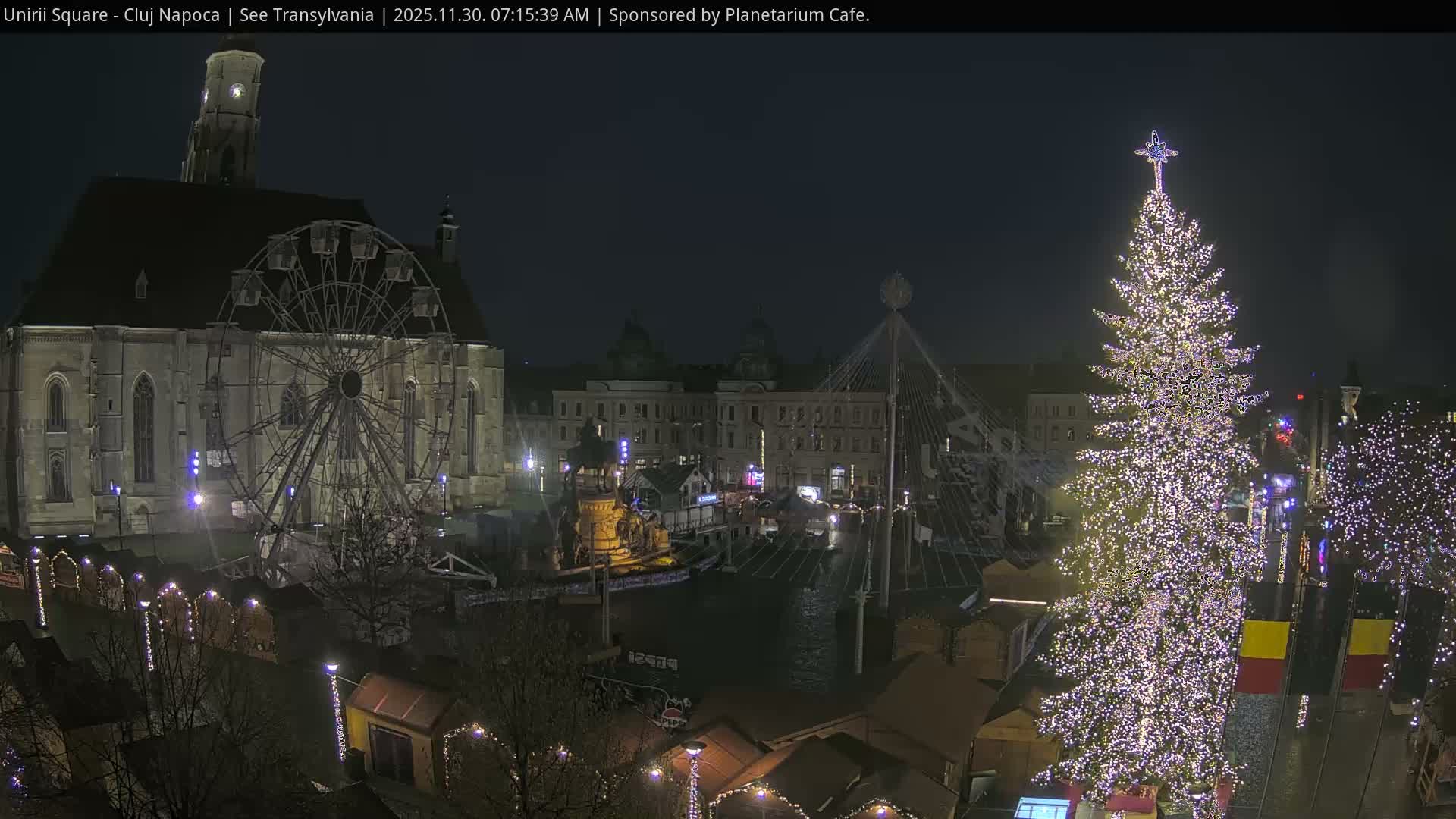 Cluj Napoca, Piata Unirii  Union Square Live Cam - Centru, Cluj-Napoca, Cluj, Romania