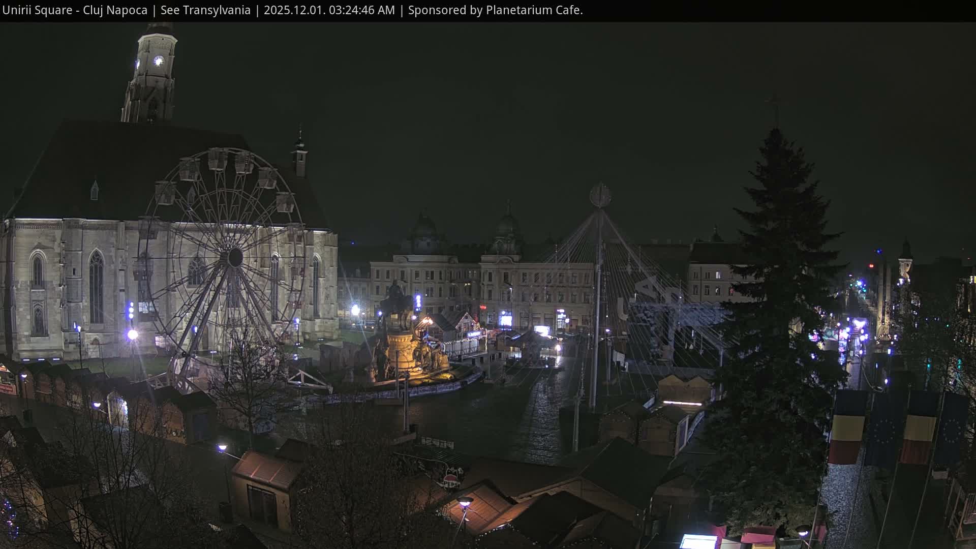 Cluj Napoca, Piata Unirii  Union Square Live Cam - Centru, Cluj-Napoca, Cluj, Romania