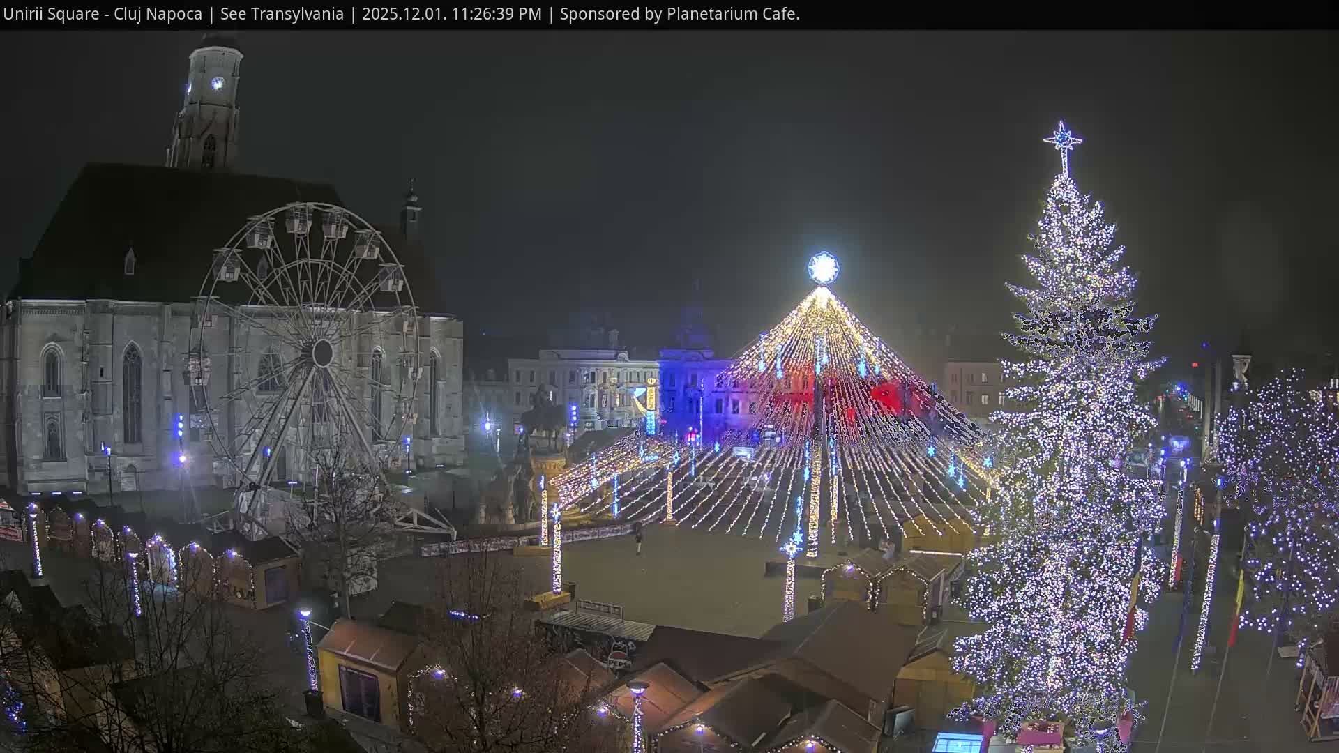 Cluj Napoca, Piata Unirii  Union Square Live Cam - Centru, Cluj-Napoca, Cluj, Romania