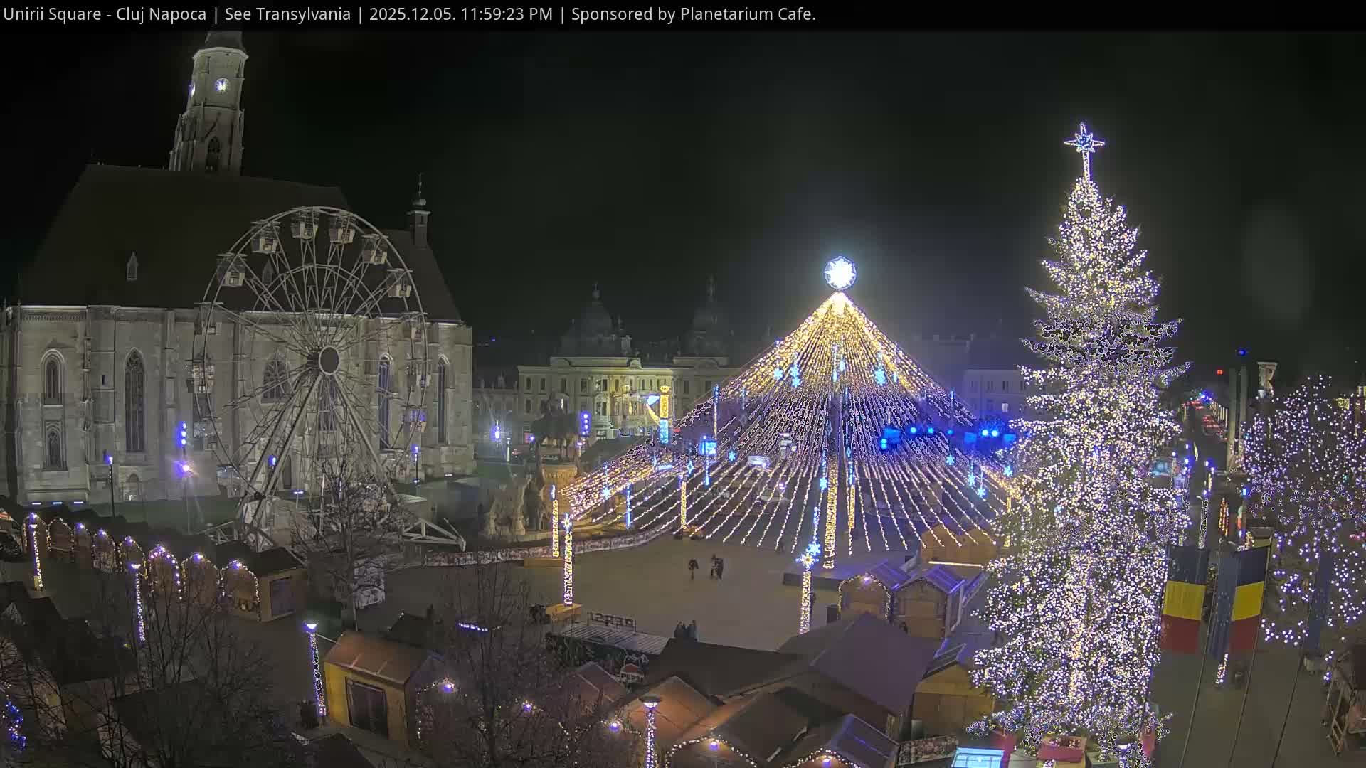 Cluj Napoca, Piata Unirii  Union Square Live Cam - Centru, Cluj-Napoca, Cluj, Romania