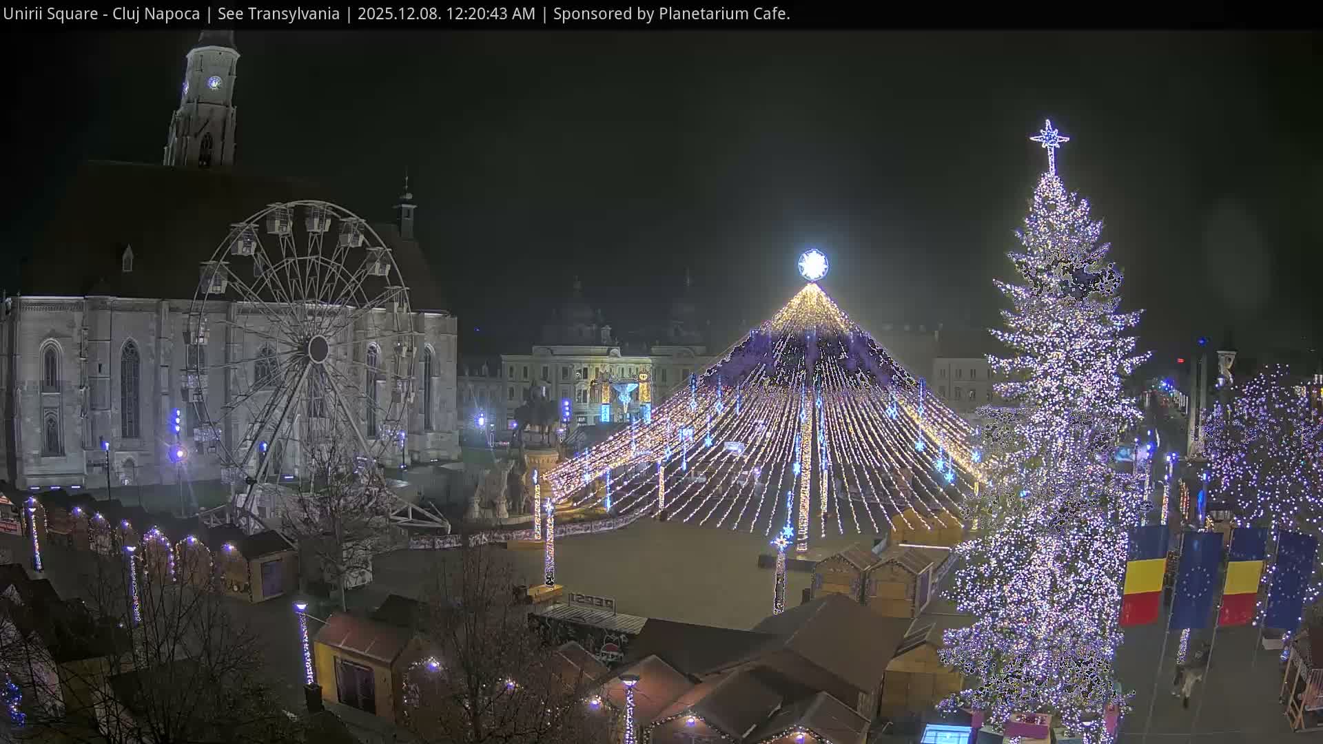 Cluj Napoca, Piata Unirii  Union Square Live Cam - Centru, Cluj-Napoca, Cluj, Romania