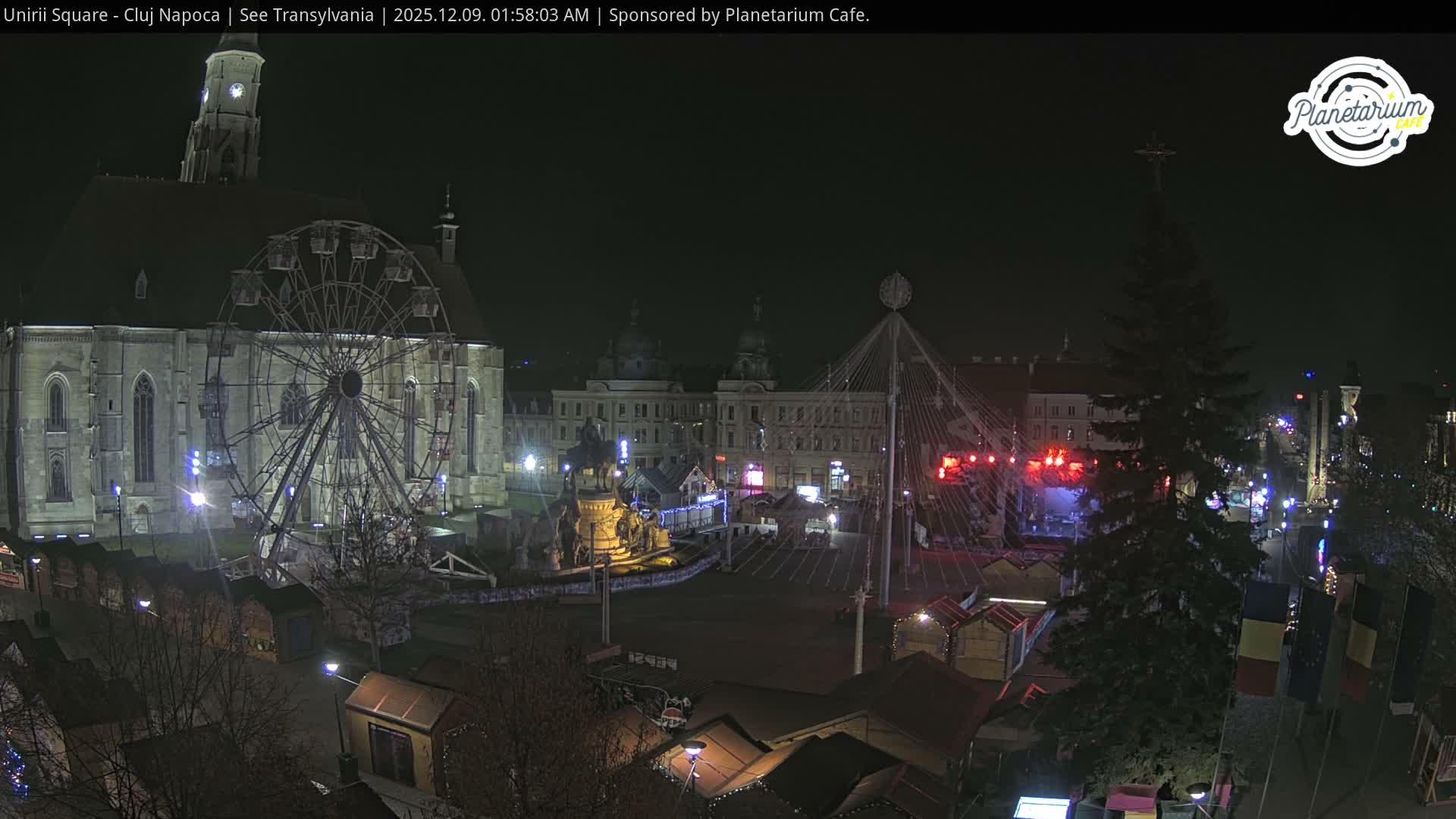 Cluj Napoca, Piata Unirii  Union Square Live Cam - Centru, Cluj-Napoca, Cluj, Romania