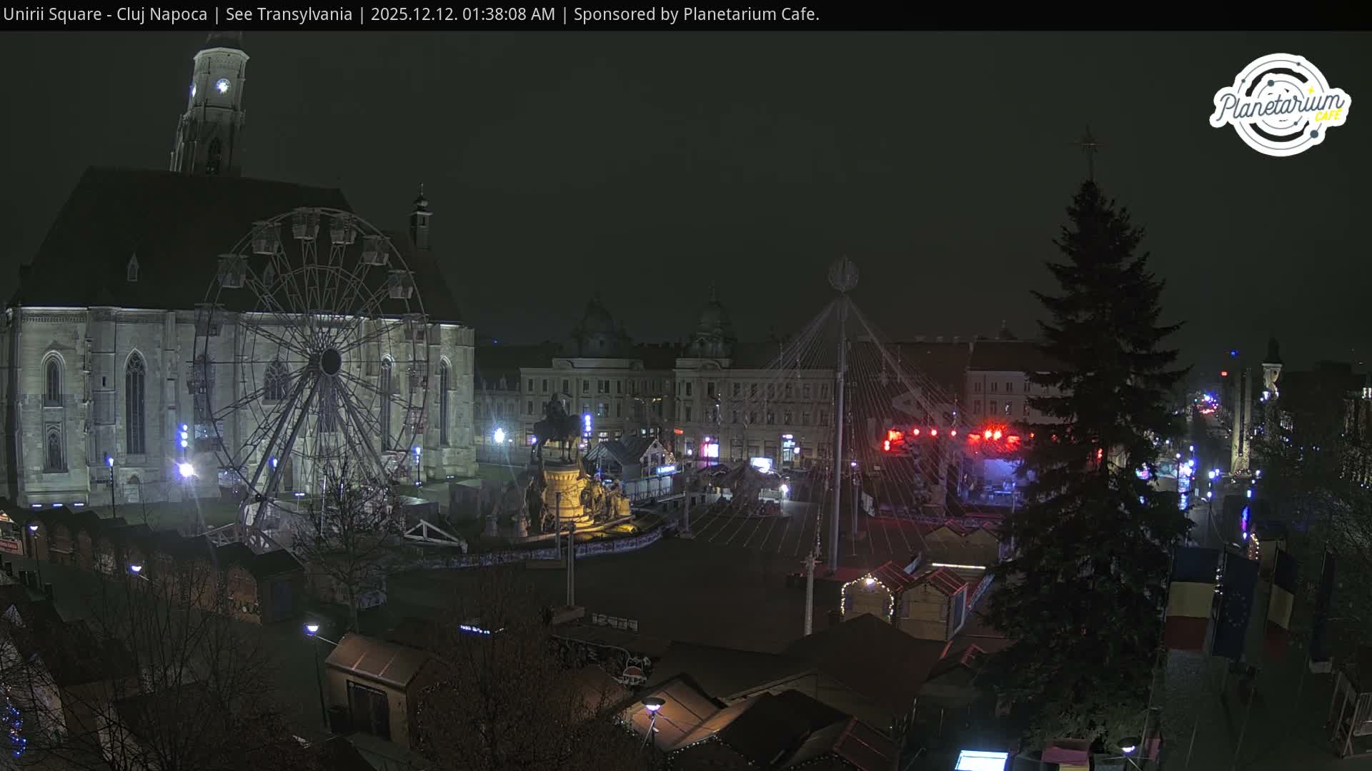 Cluj Napoca, Piata Unirii  Union Square Live Cam - Centru, Cluj-Napoca, Cluj, Romania