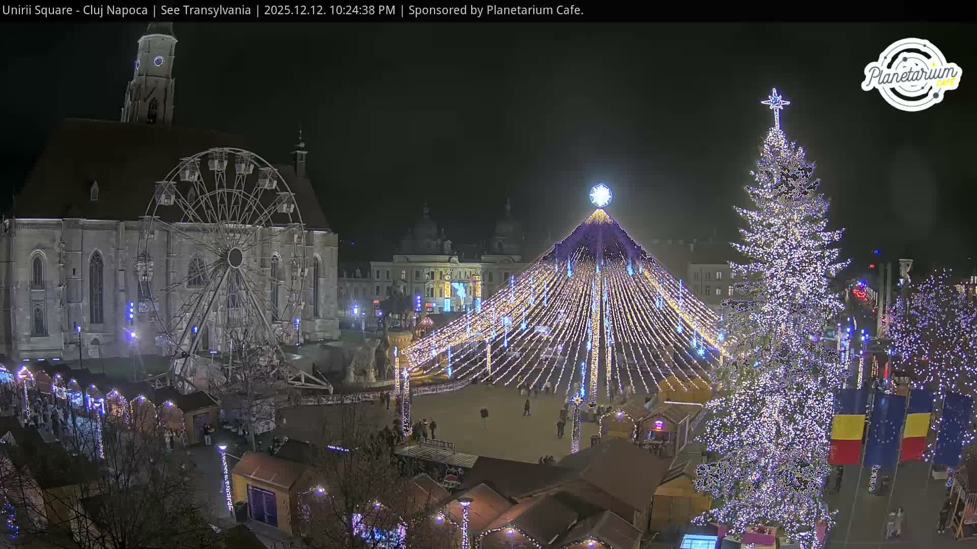 Cluj Napoca, Piata Unirii  Union Square Live Cam - Centru, Cluj-Napoca, Cluj, Romania