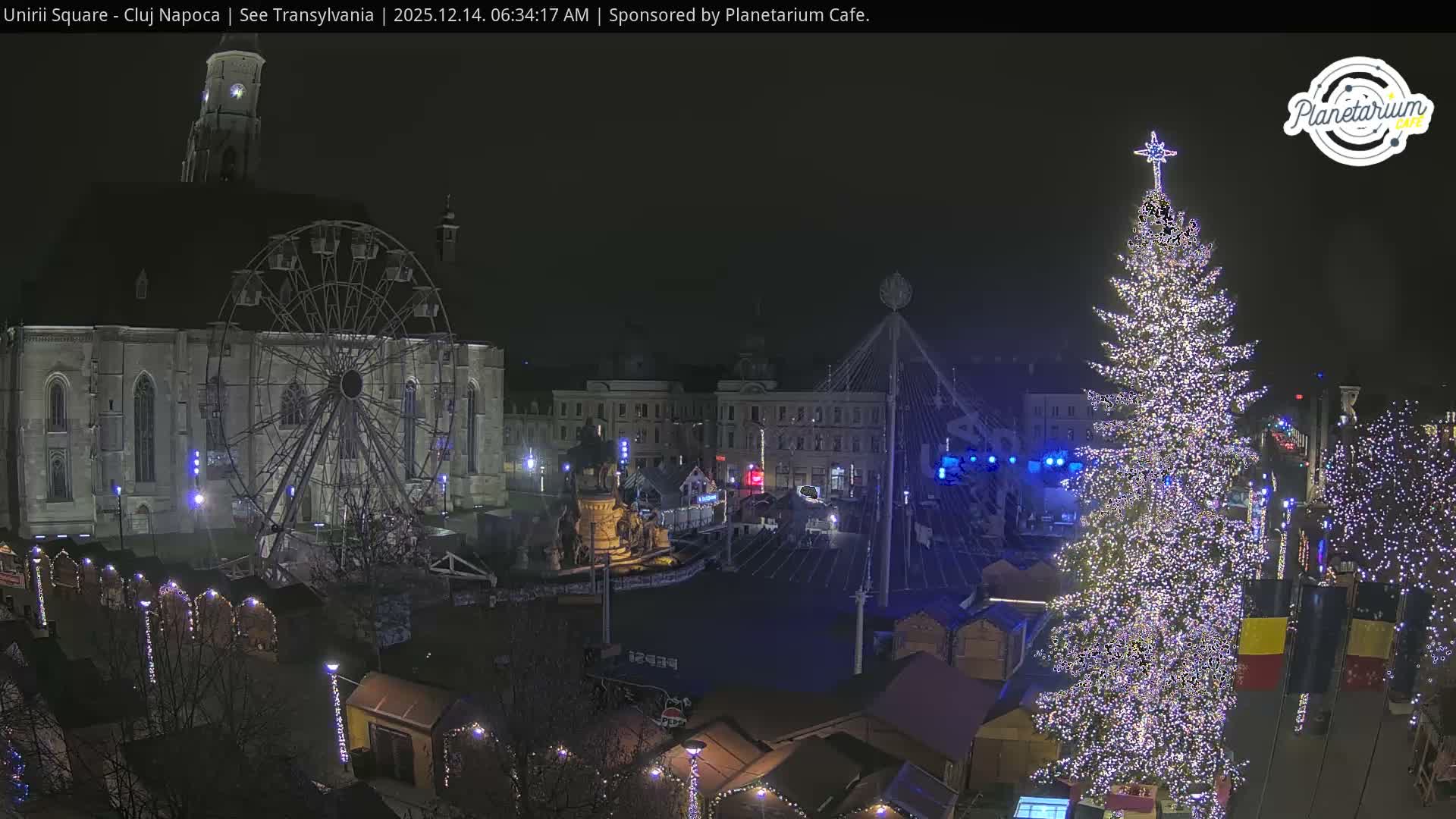 Cluj Napoca, Piata Unirii  Union Square Live Cam - Centru, Cluj-Napoca, Cluj, Romania
