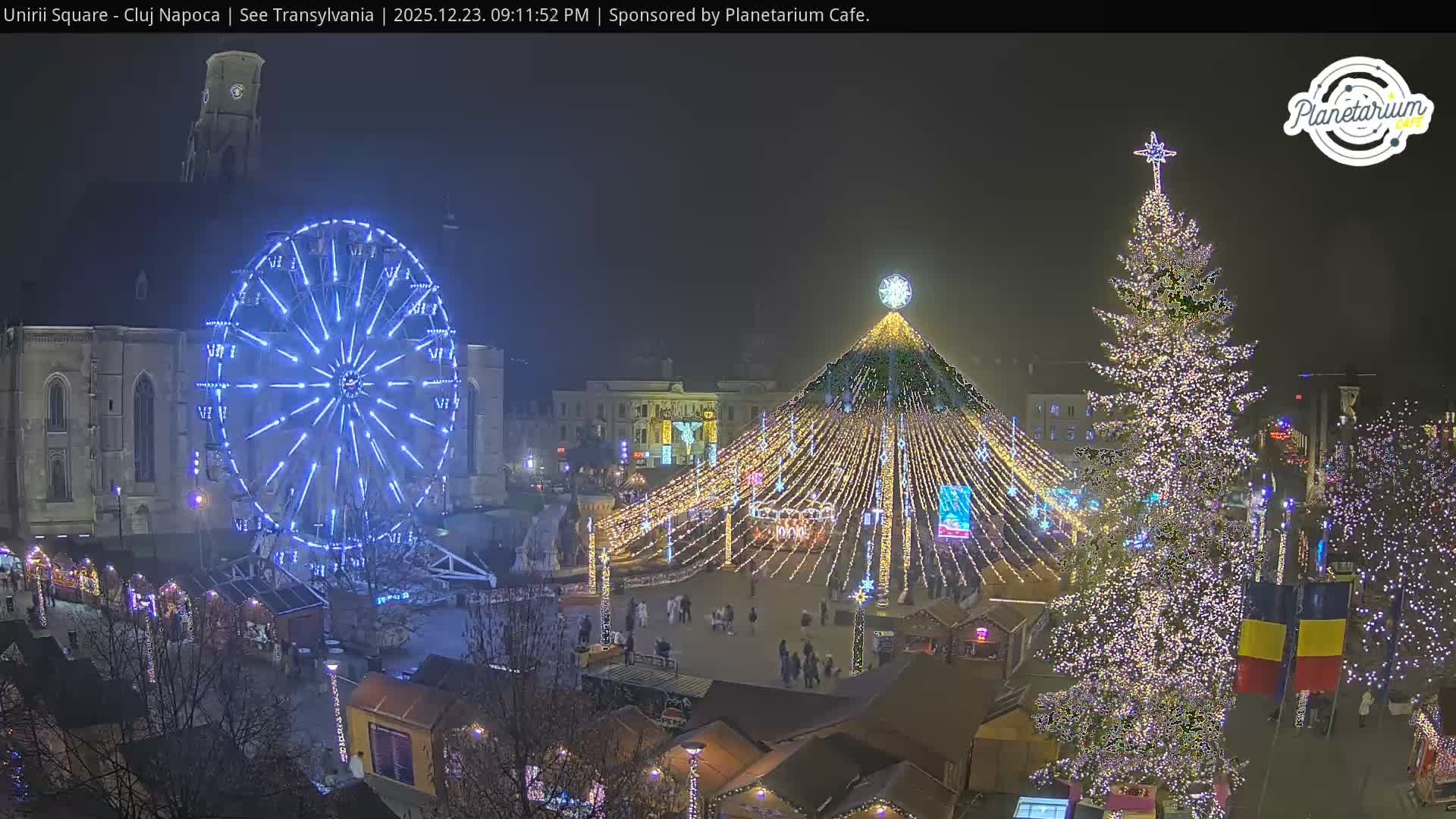 Cluj Napoca, Piata Unirii  Union Square Live Cam - Centru, Cluj-Napoca, Cluj, Romania