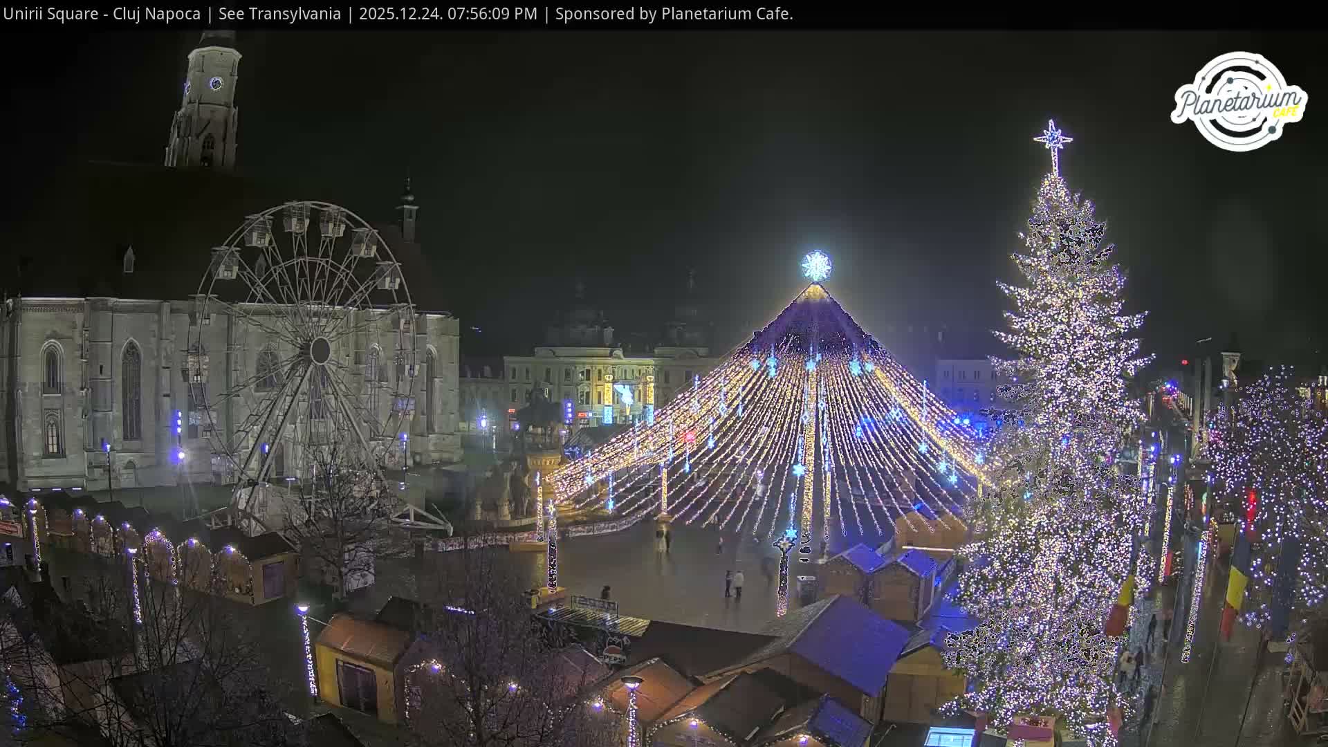 Cluj Napoca, Piata Unirii  Union Square Live Cam - Centru, Cluj-Napoca, Cluj, Romania