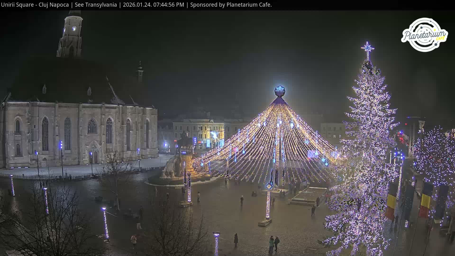 Cluj Napoca, Piata Unirii  Union Square Live Cam - Centru, Cluj-Napoca, Cluj, Romania