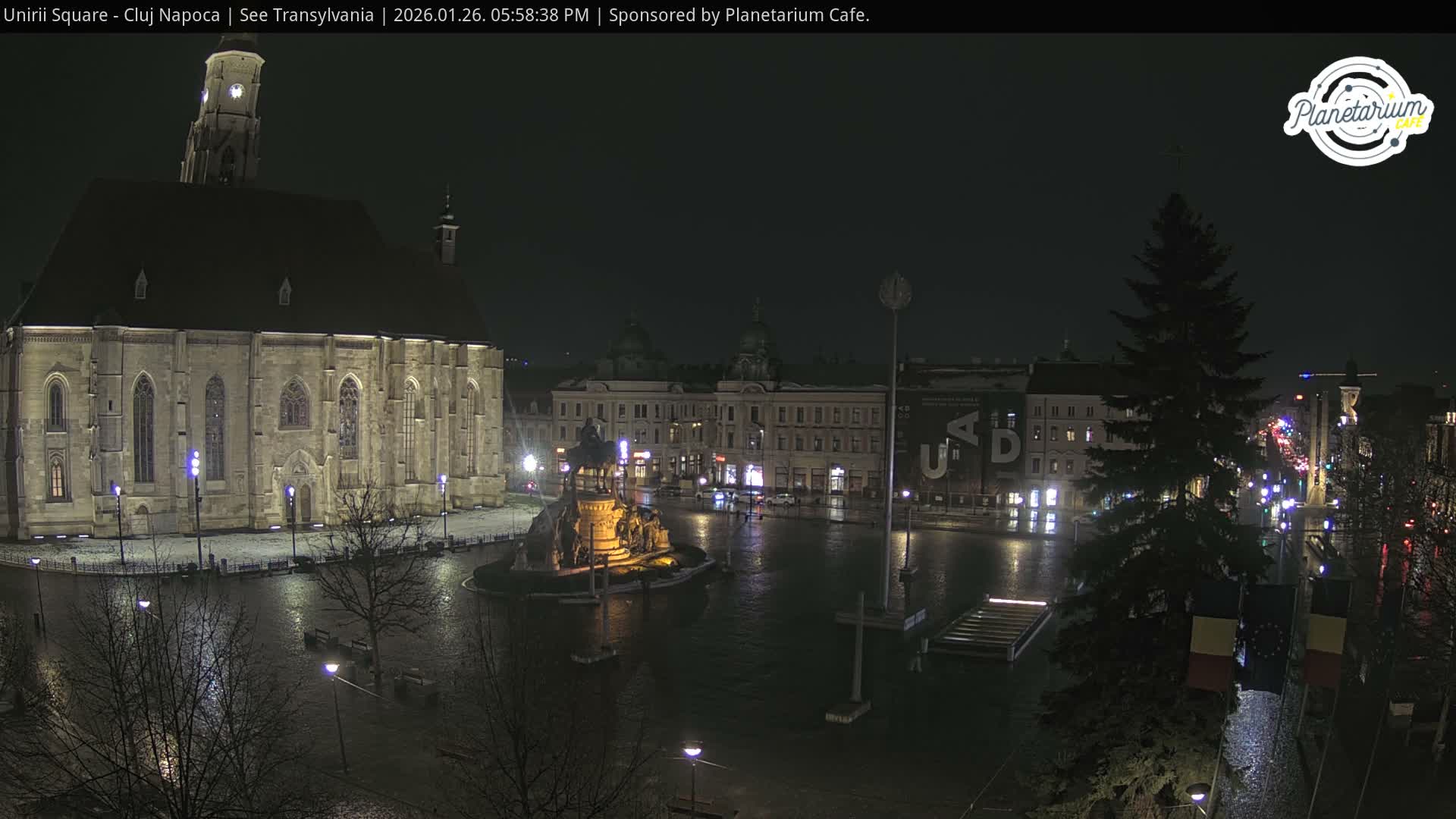 Cluj Napoca, Piata Unirii  Union Square Live Cam - Centru, Cluj-Napoca, Cluj, Romania