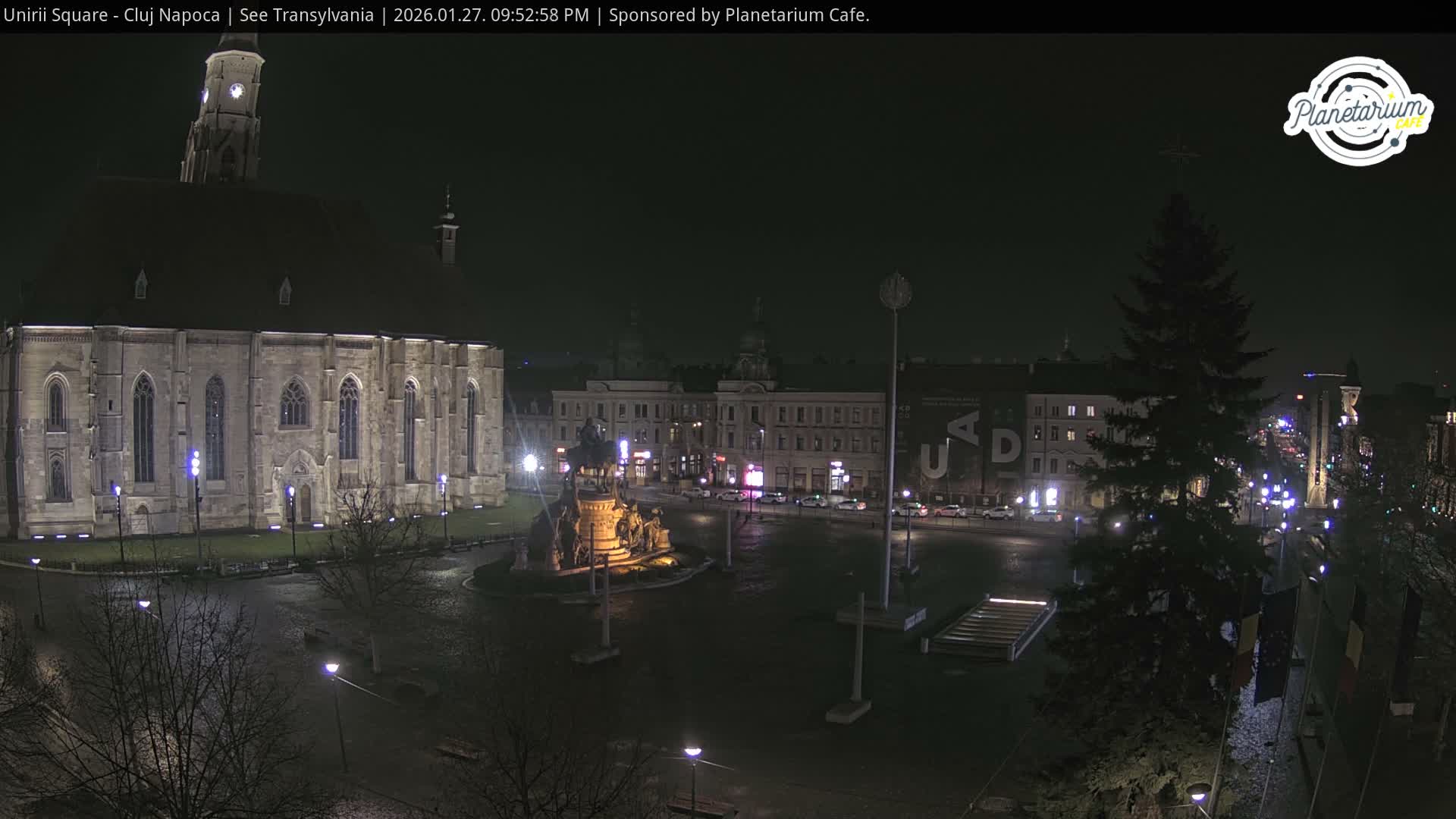 Cluj Napoca, Piata Unirii  Union Square Live Cam - Centru, Cluj-Napoca, Cluj, Romania