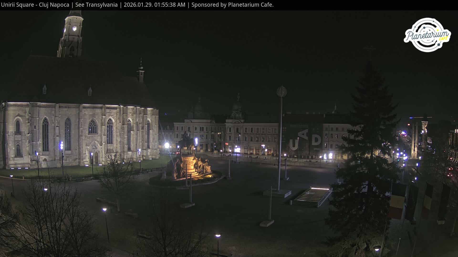 Cluj Napoca, Piata Unirii  Union Square Live Cam - Centru, Cluj-Napoca, Cluj, Romania
