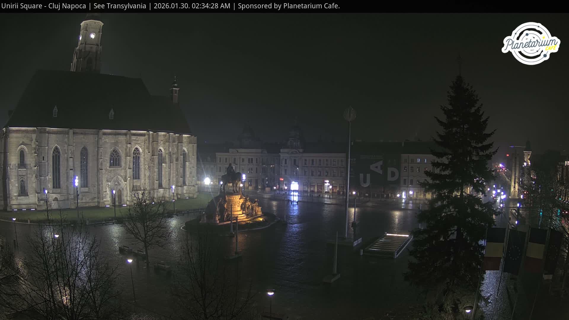 Cluj Napoca, Piata Unirii  Union Square Live Cam - Centru, Cluj-Napoca, Cluj, Romania