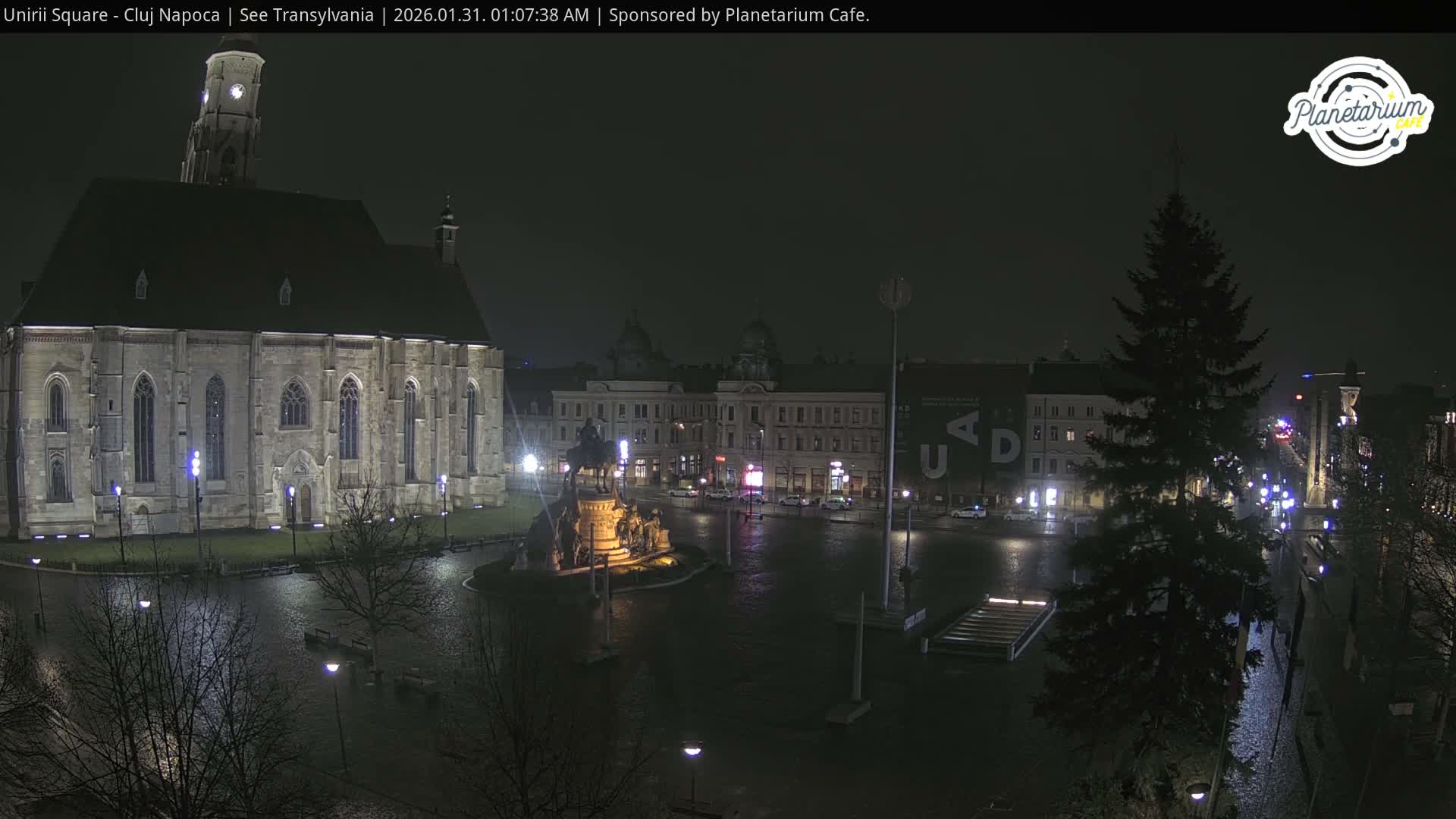 Cluj Napoca, Piata Unirii  Union Square Live Cam - Centru, Cluj-Napoca, Cluj, Romania