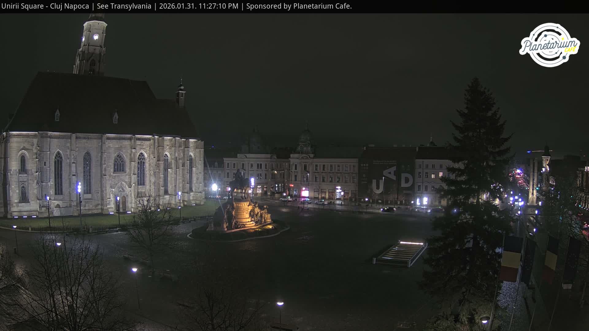 Cluj Napoca, Piata Unirii  Union Square Live Cam - Centru, Cluj-Napoca, Cluj, Romania