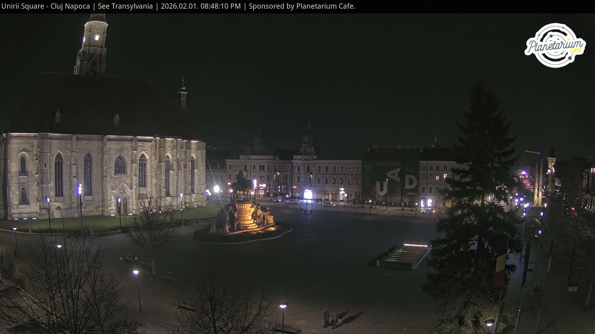 Cluj Napoca, Piata Unirii  Union Square Live Cam - Centru, Cluj-Napoca, Cluj, Romania
