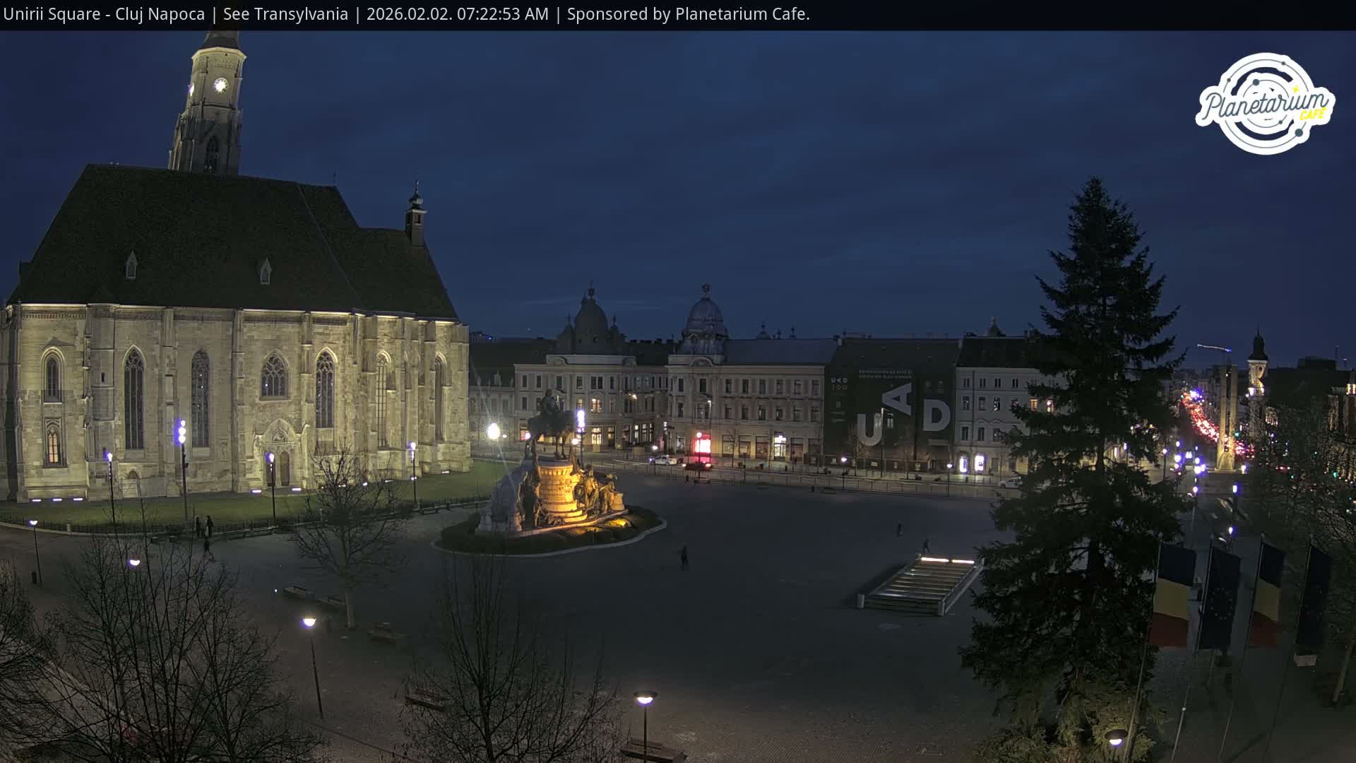 Cluj Napoca, Piata Unirii  Union Square Live Cam - Centru, Cluj-Napoca, Cluj, Romania