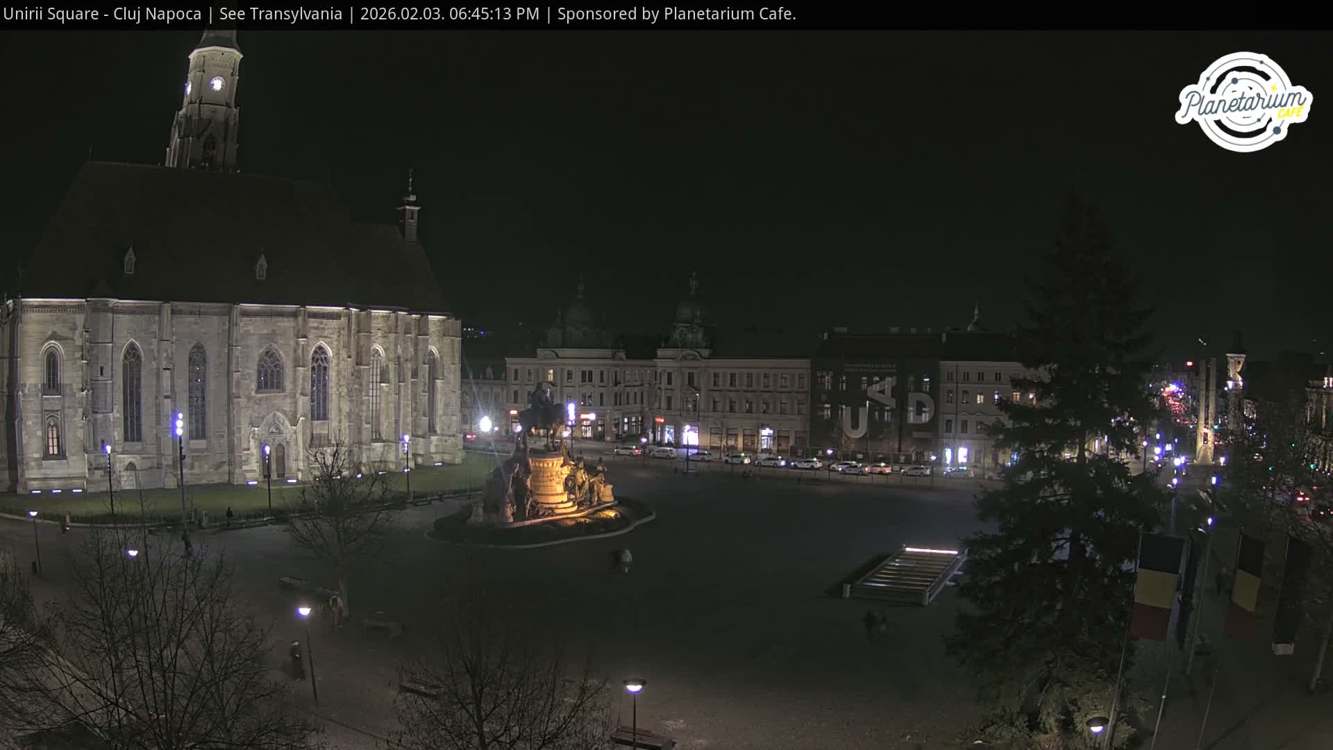Cluj Napoca, Piata Unirii  Union Square Live Cam - Centru, Cluj-Napoca, Cluj, Romania