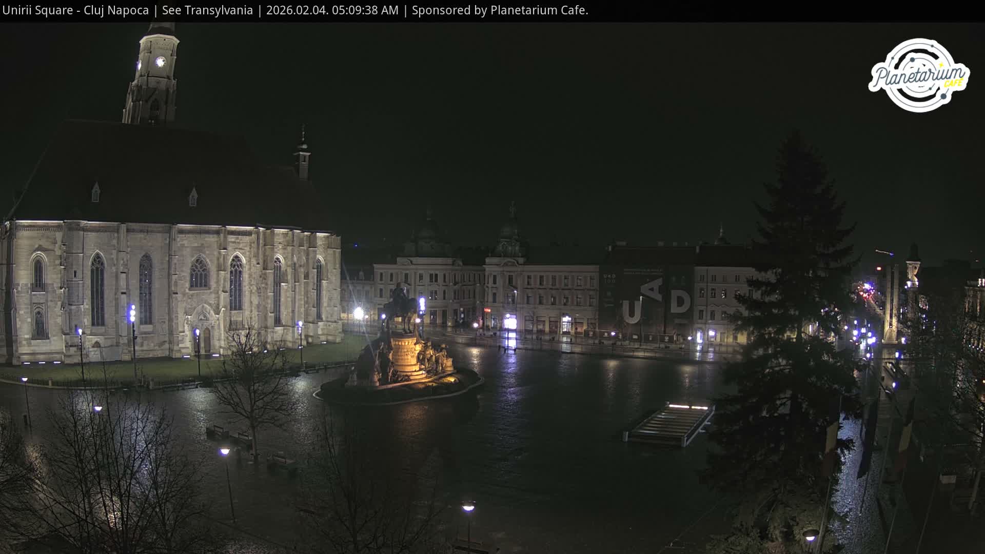 Cluj Napoca, Piata Unirii  Union Square Live Cam - Centru, Cluj-Napoca, Cluj, Romania