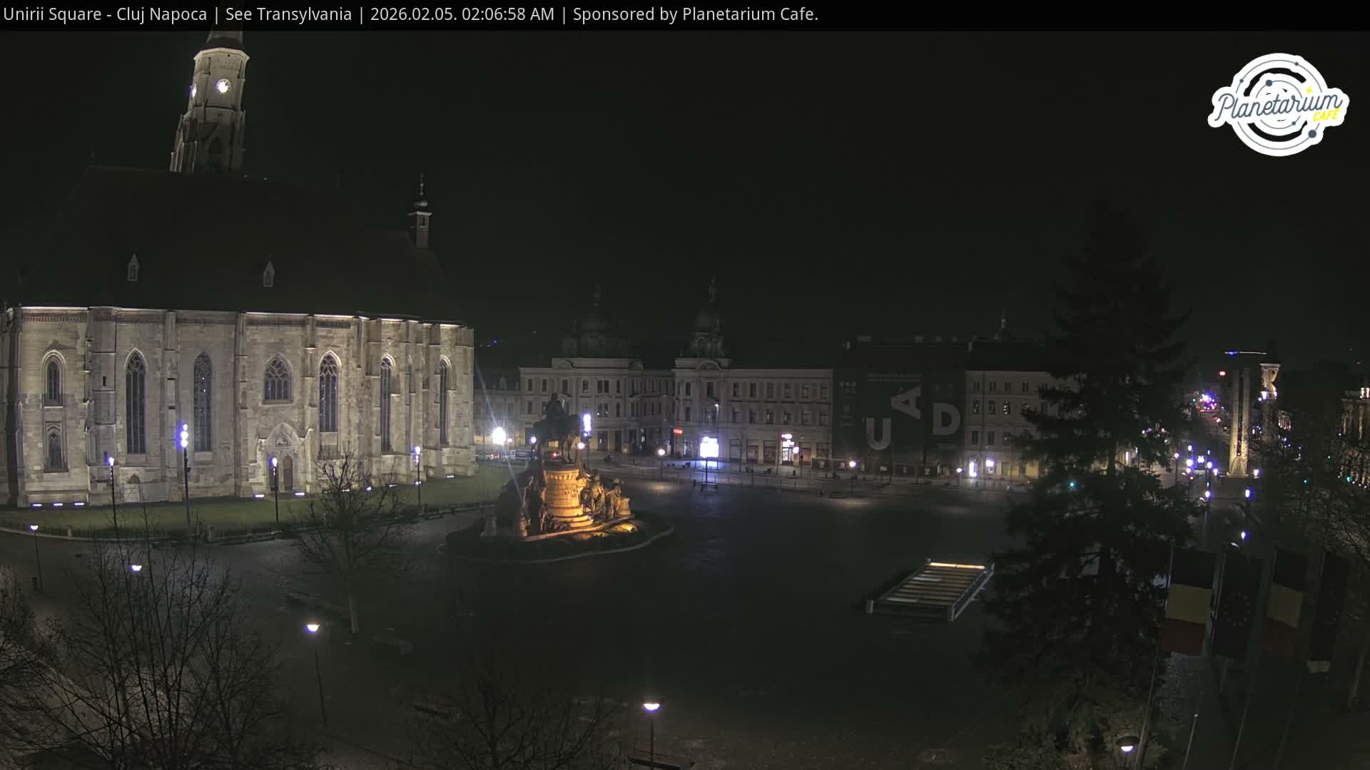 Cluj Napoca, Piata Unirii  Union Square Live Cam - Centru, Cluj-Napoca, Cluj, Romania