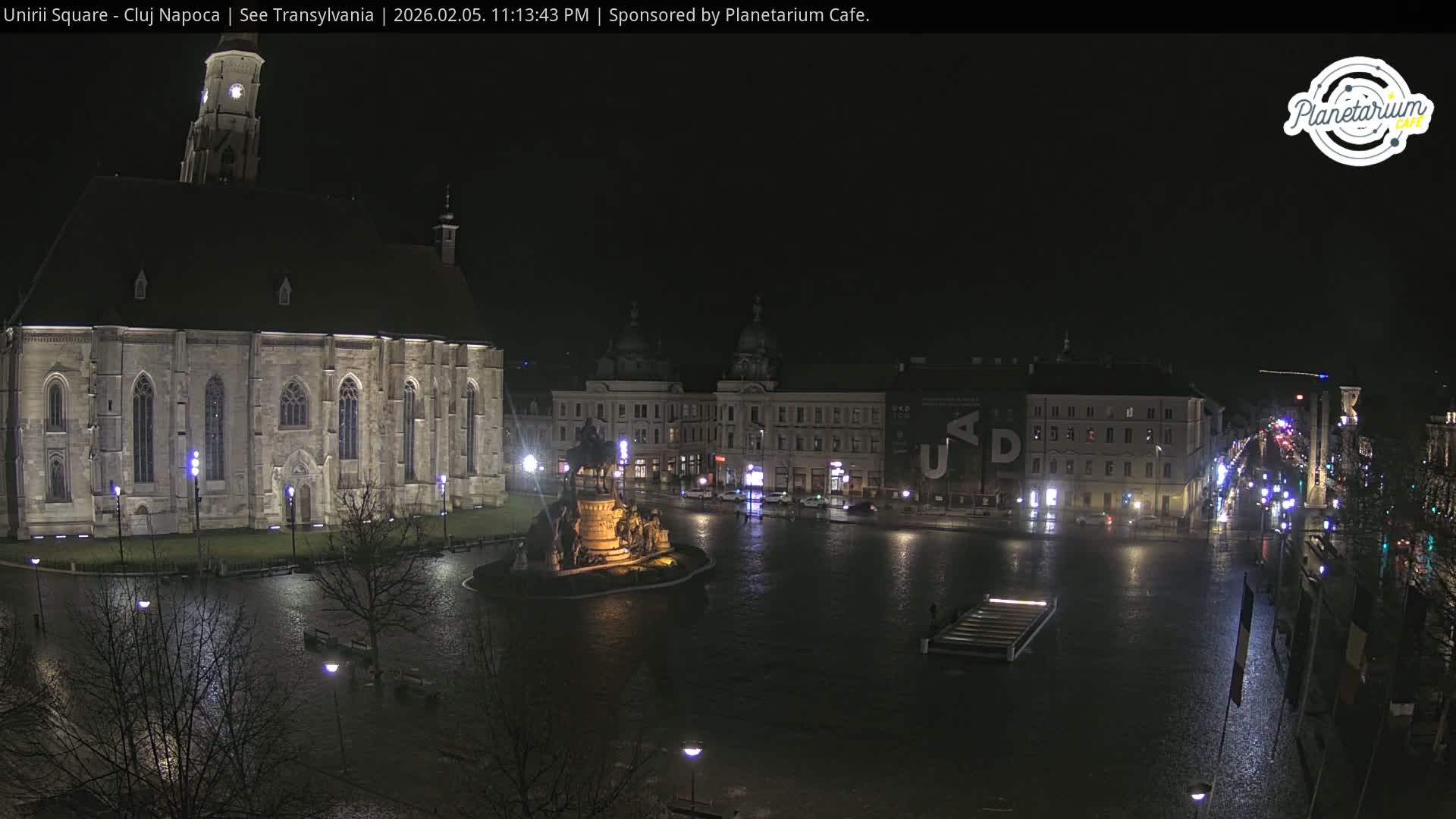 Cluj Napoca, Piata Unirii  Union Square Live Cam - Centru, Cluj-Napoca, Cluj, Romania