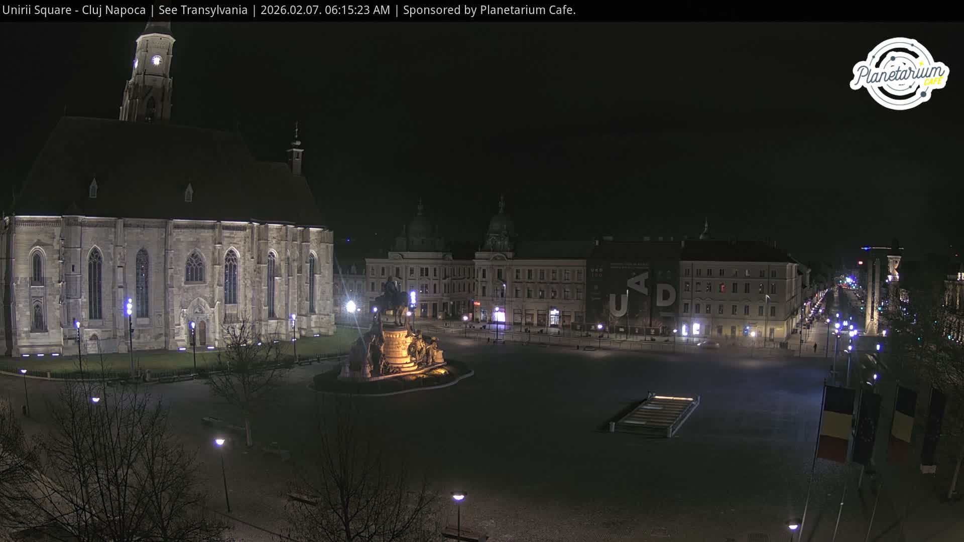 Cluj Napoca, Piata Unirii  Union Square Live Cam - Centru, Cluj-Napoca, Cluj, Romania