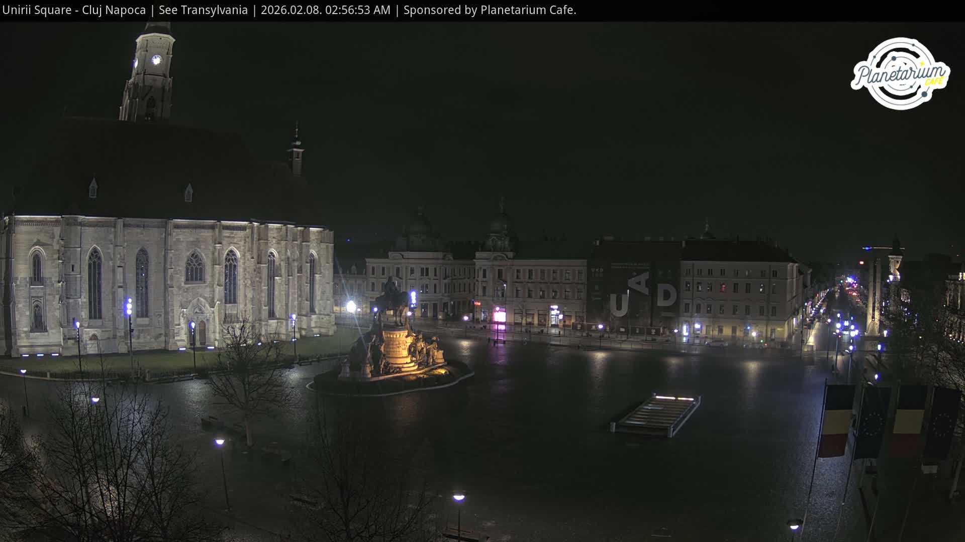 Cluj Napoca, Piata Unirii  Union Square Live Cam - Centru, Cluj-Napoca, Cluj, Romania