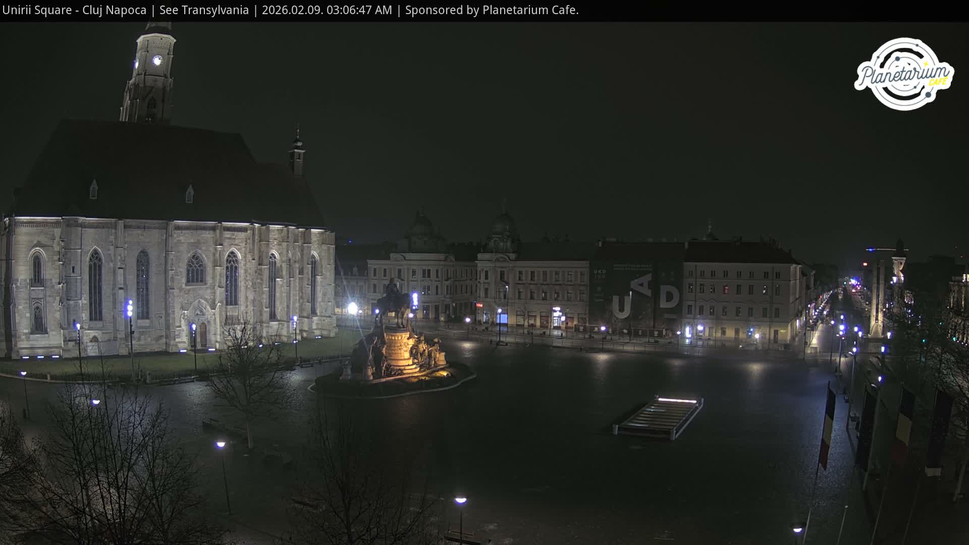 Cluj Napoca, Piata Unirii  Union Square Live Cam - Centru, Cluj-Napoca, Cluj, Romania