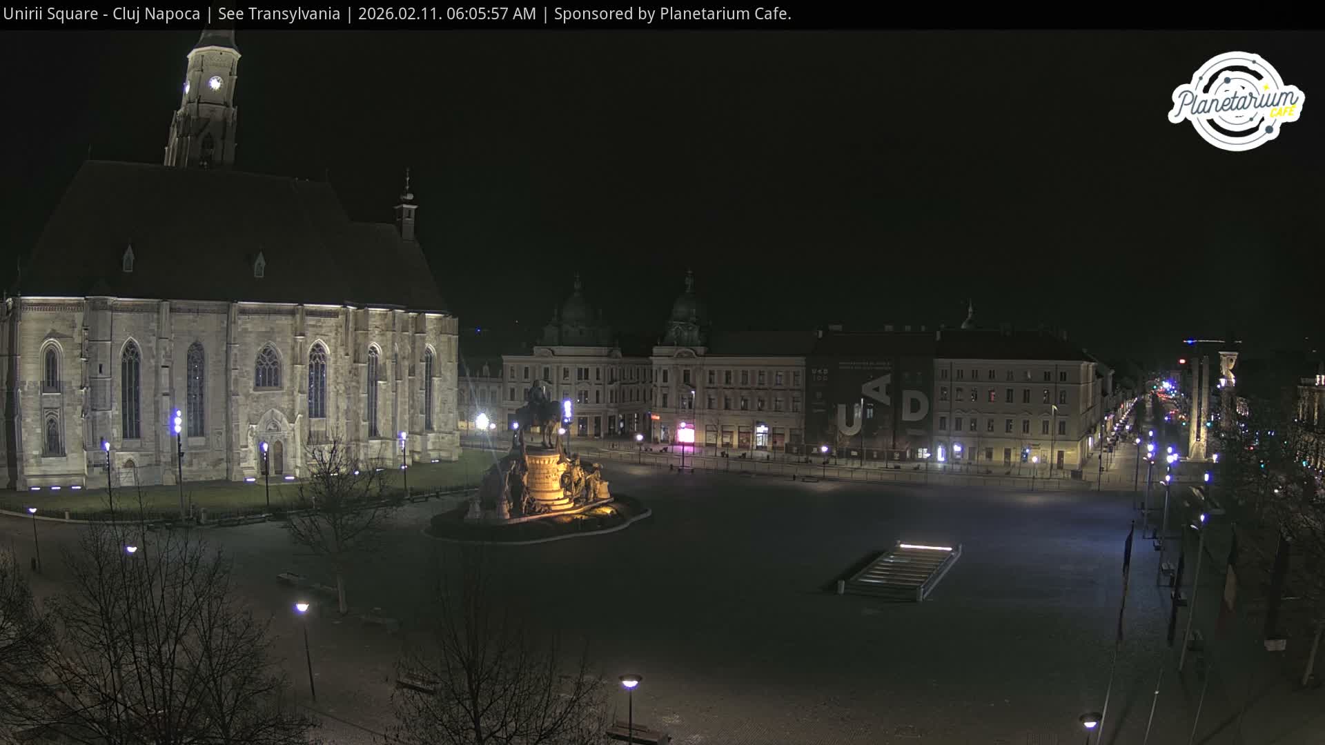 Cluj Napoca, Piata Unirii  Union Square Live Cam - Centru, Cluj-Napoca, Cluj, Romania