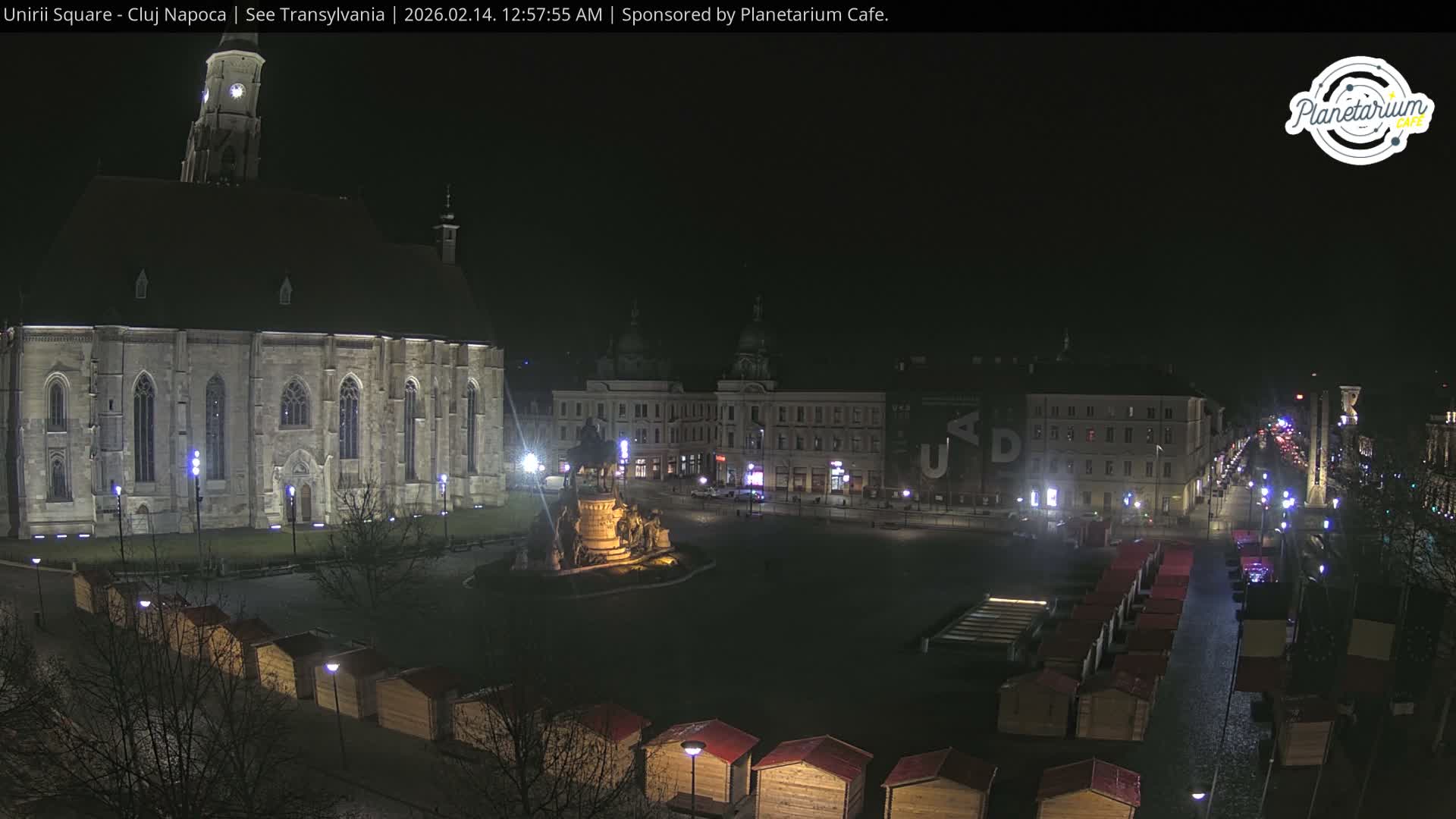 Cluj Napoca, Piata Unirii  Union Square Live Cam - Centru, Cluj-Napoca, Cluj, Romania