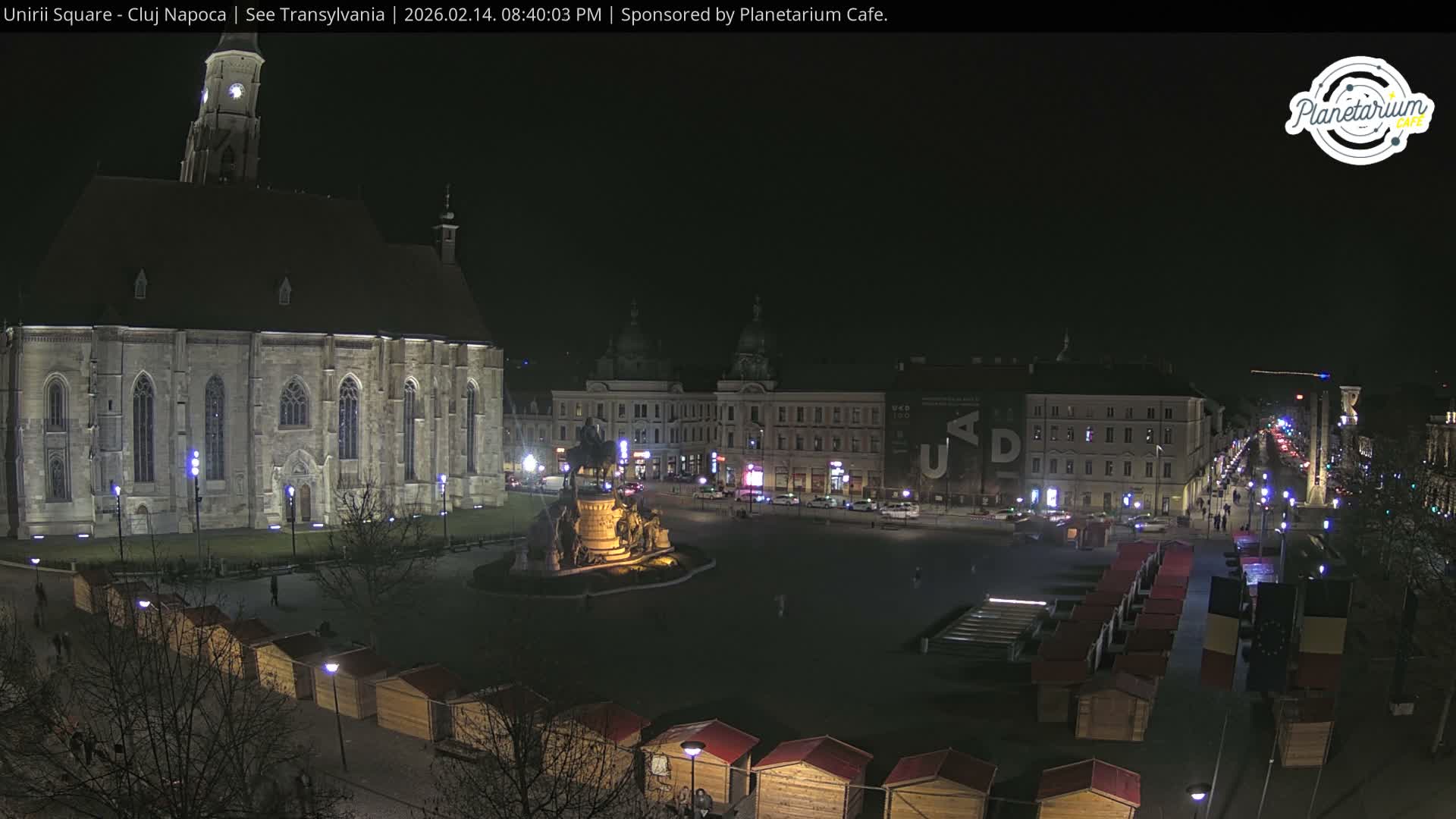 Cluj Napoca, Piata Unirii  Union Square Live Cam - Centru, Cluj-Napoca, Cluj, Romania