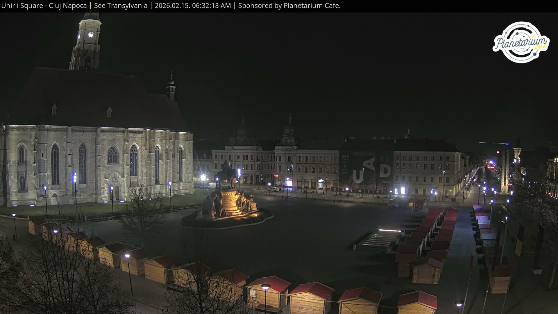 Cluj Napoca, Piata Unirii  Union Square Live Cam - Centru, Cluj-Napoca, Cluj, Romania