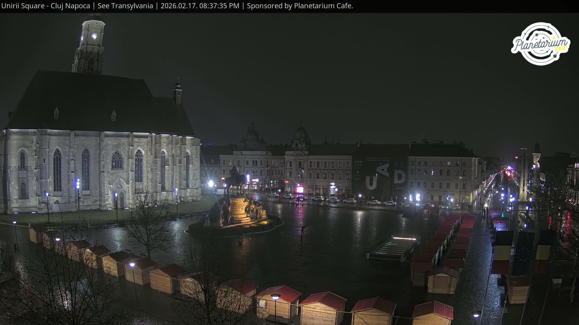 Cluj Napoca, Piata Unirii  Union Square Live Cam - Centru, Cluj-Napoca, Cluj, Romania