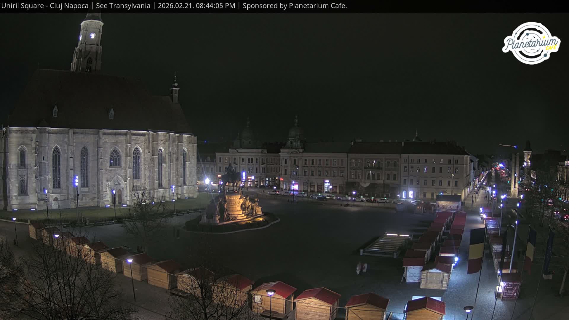 Cluj Napoca, Piata Unirii  Union Square Live Cam - Centru, Cluj-Napoca, Cluj, Romania
