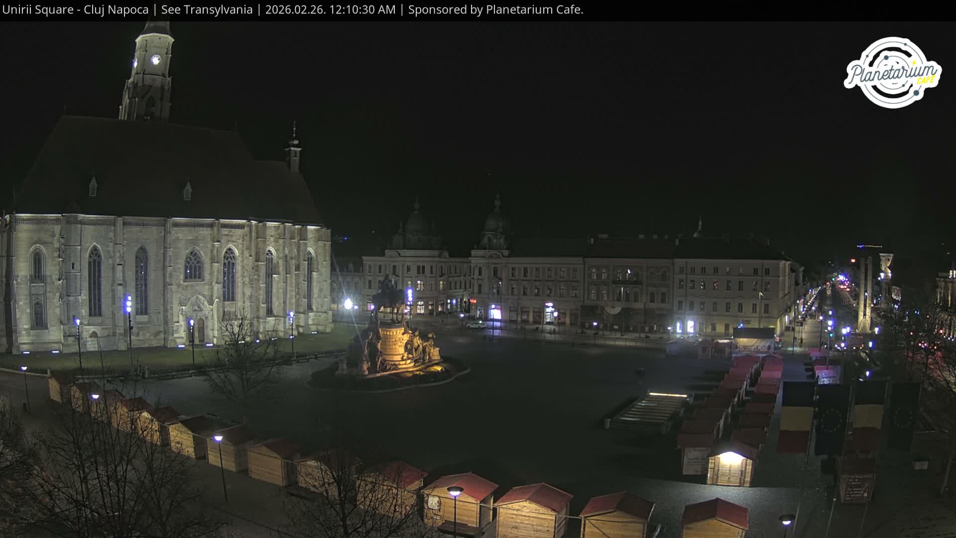 Cluj Napoca, Piata Unirii  Union Square Live Cam - Centru, Cluj-Napoca, Cluj, Romania