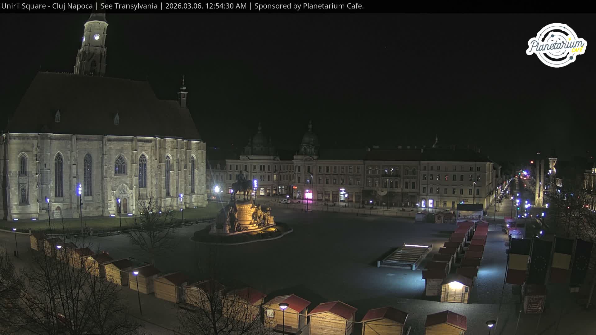Cluj Napoca, Piata Unirii  Union Square Live Cam - Centru, Cluj-Napoca, Cluj, Romania