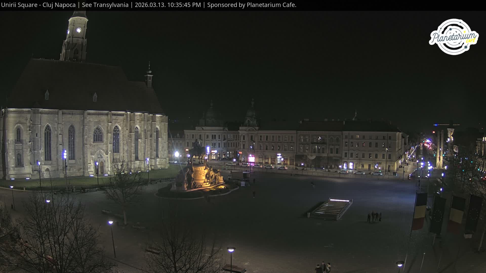 Cluj Napoca, Piata Unirii  Union Square Live Cam - Centru, Cluj-Napoca, Cluj, Romania
