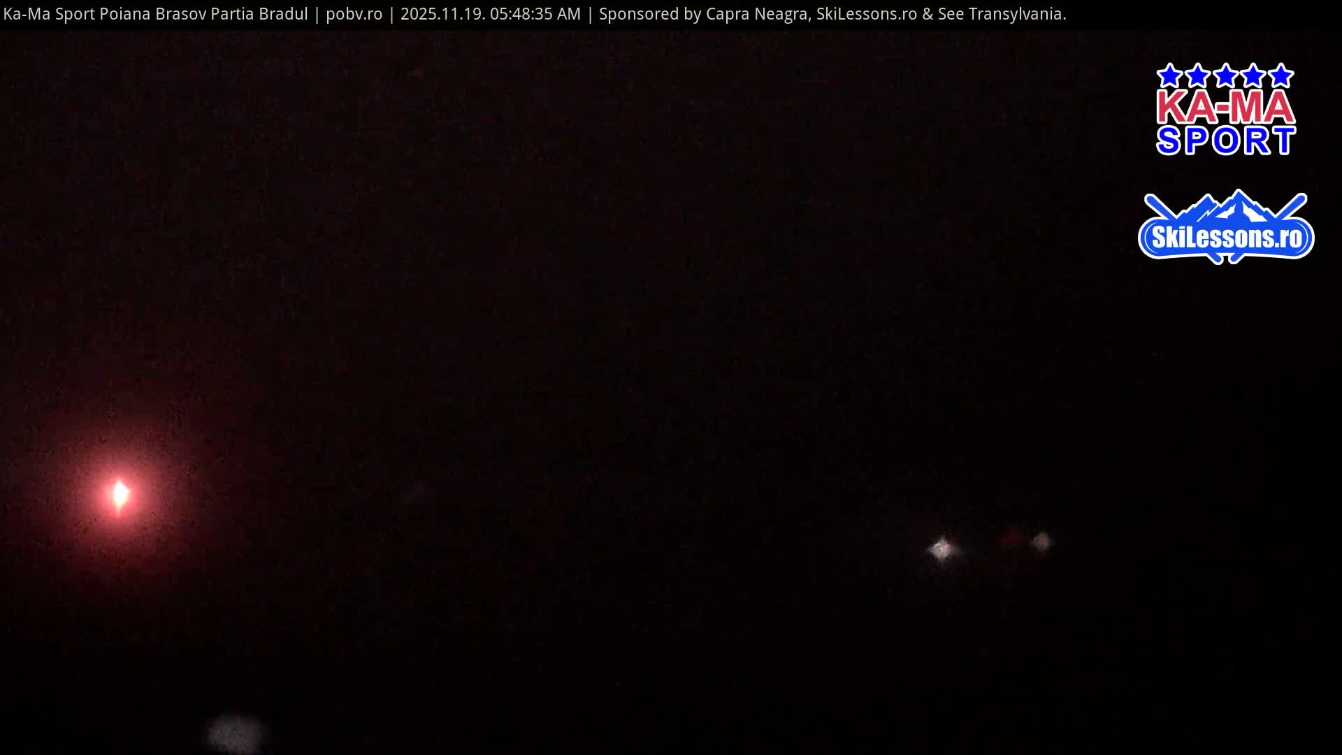 Poiana Brasov Ka-Ma Sport Ski Center Live Cam - Poiana Brasov, Braşov, Romania 