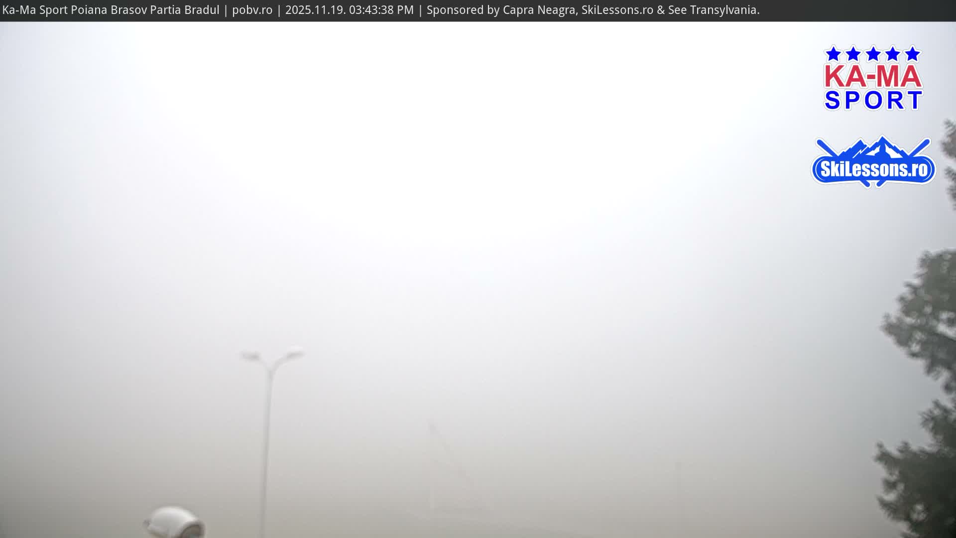 Poiana Brasov Ka-Ma Sport Ski Center Live Cam - Poiana Brasov, Braşov, Romania 