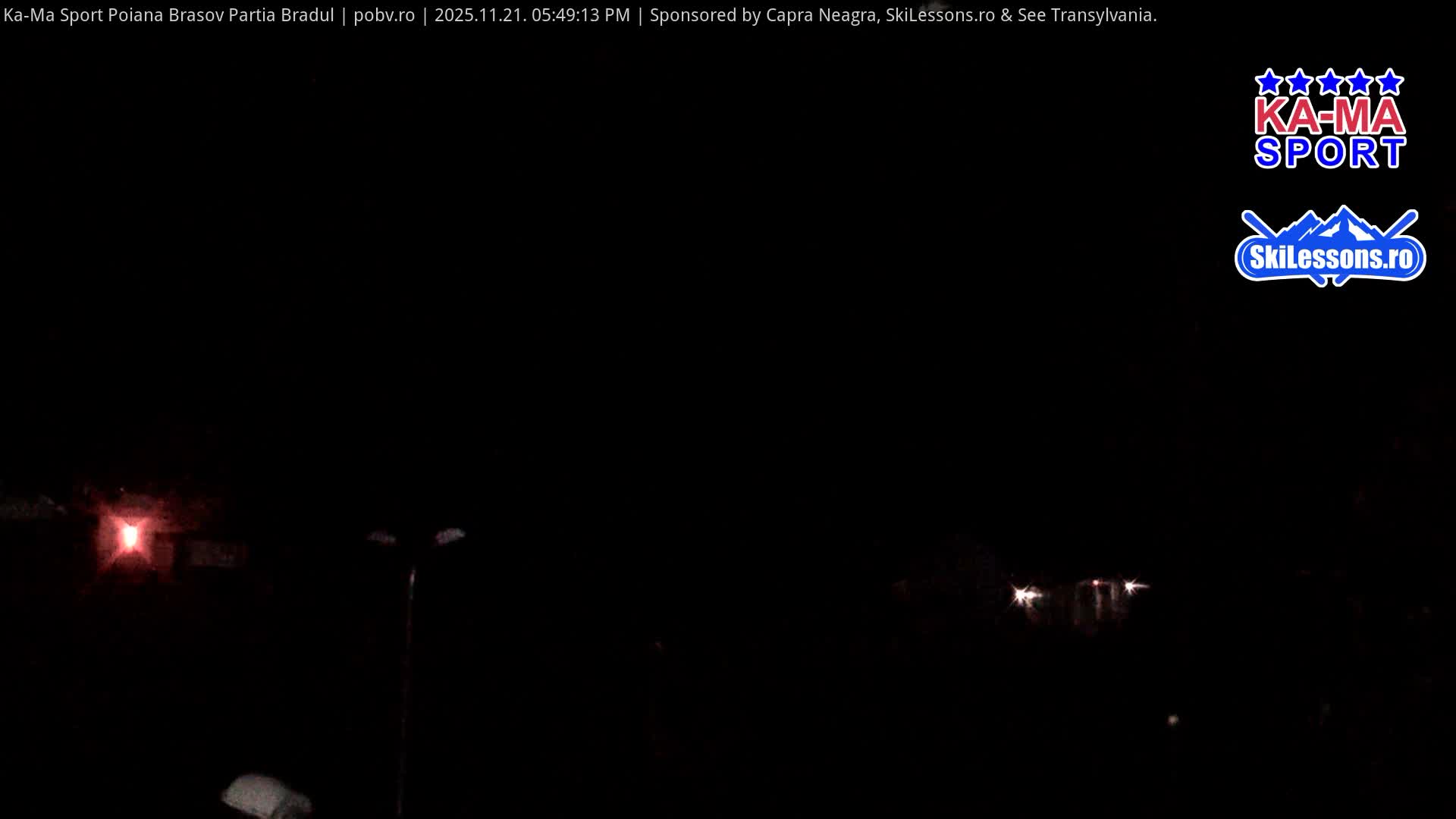Poiana Brasov Ka-Ma Sport Ski Center Live Cam - Poiana Brasov, Braşov, Romania 