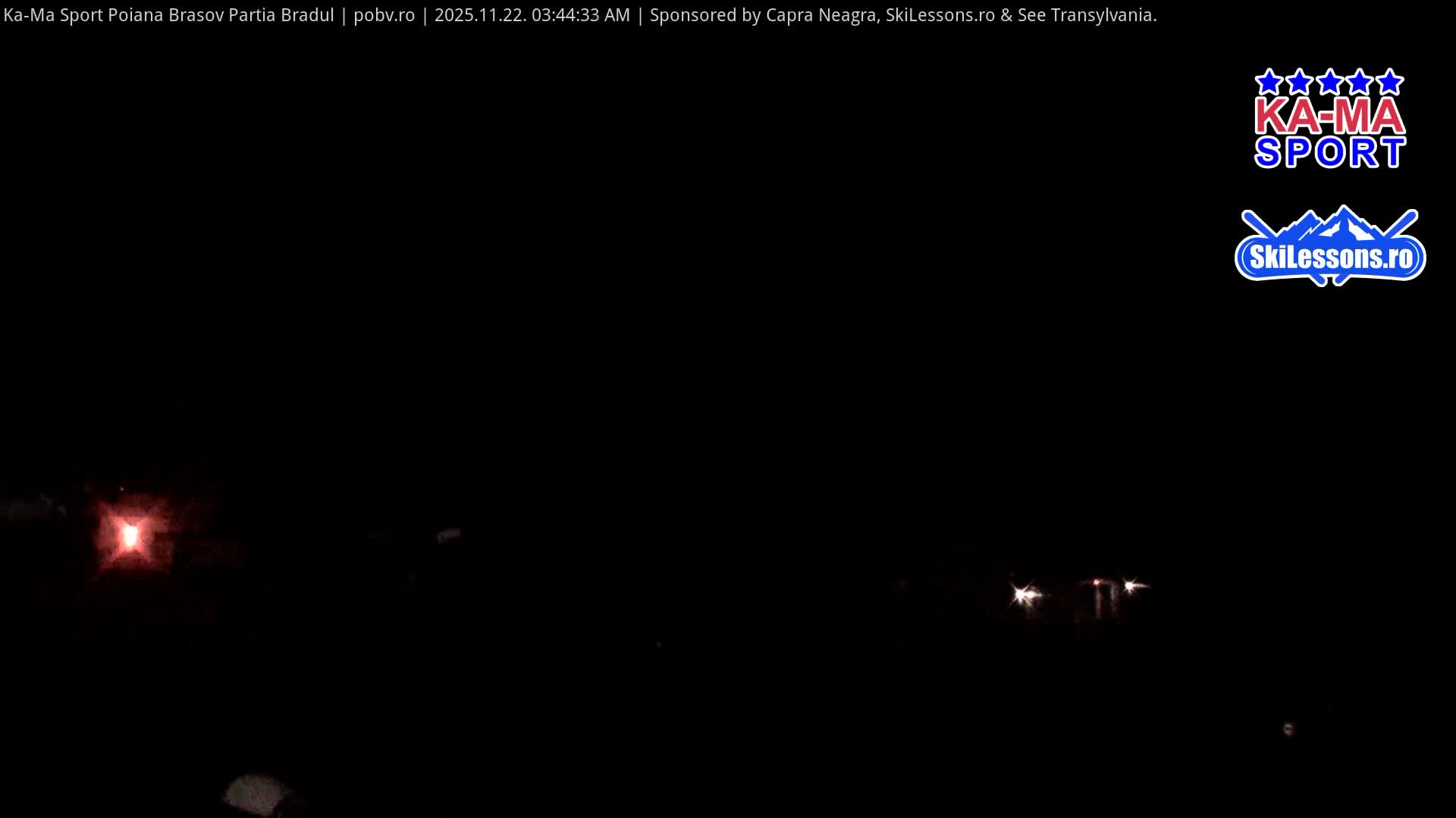 Poiana Brasov Ka-Ma Sport Ski Center Live Cam - Poiana Brasov, Braşov, Romania 
