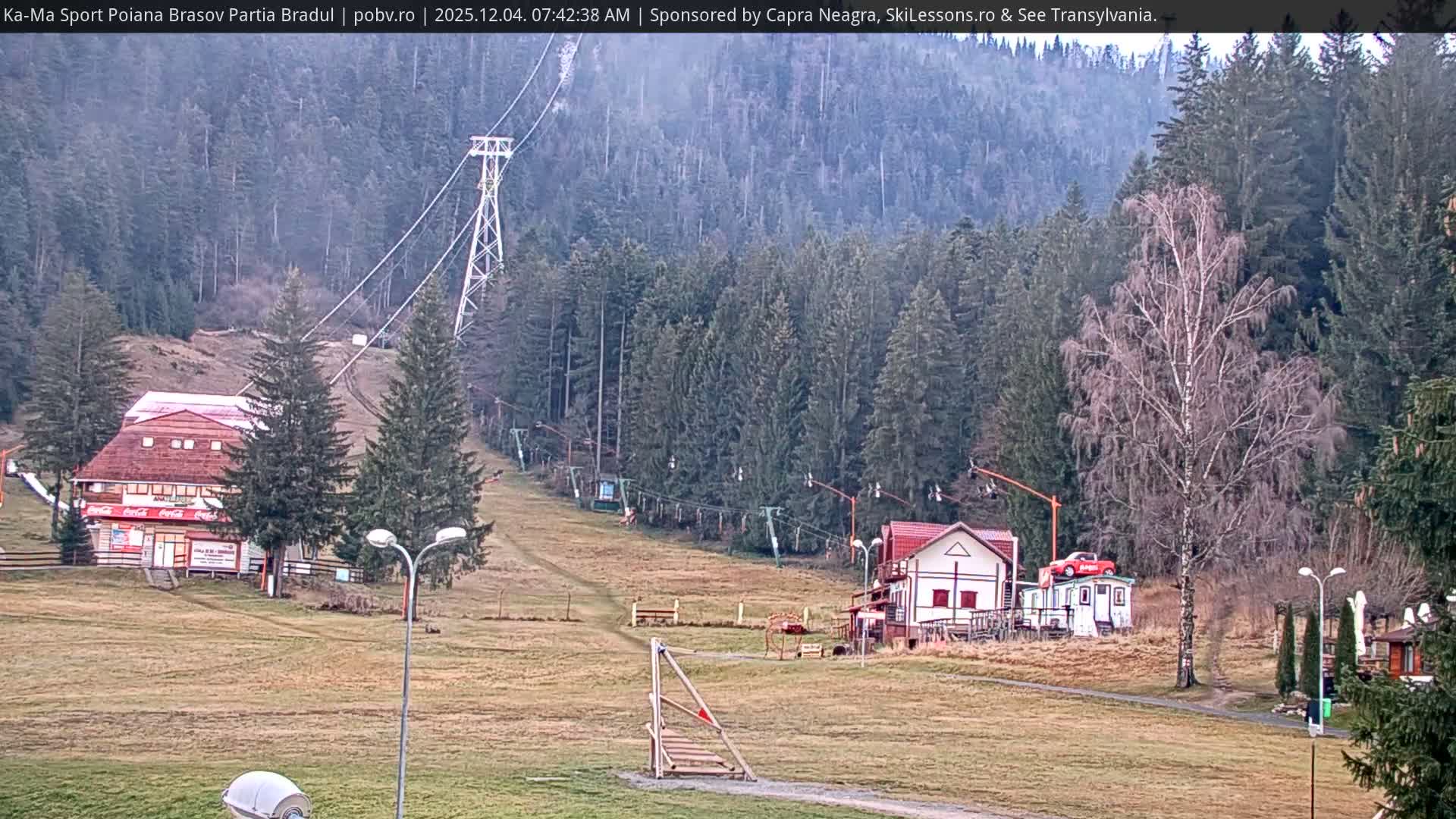 Poiana Brasov Ka-Ma Sport Ski Center Live Cam - Poiana Brasov, Braşov, Romania 