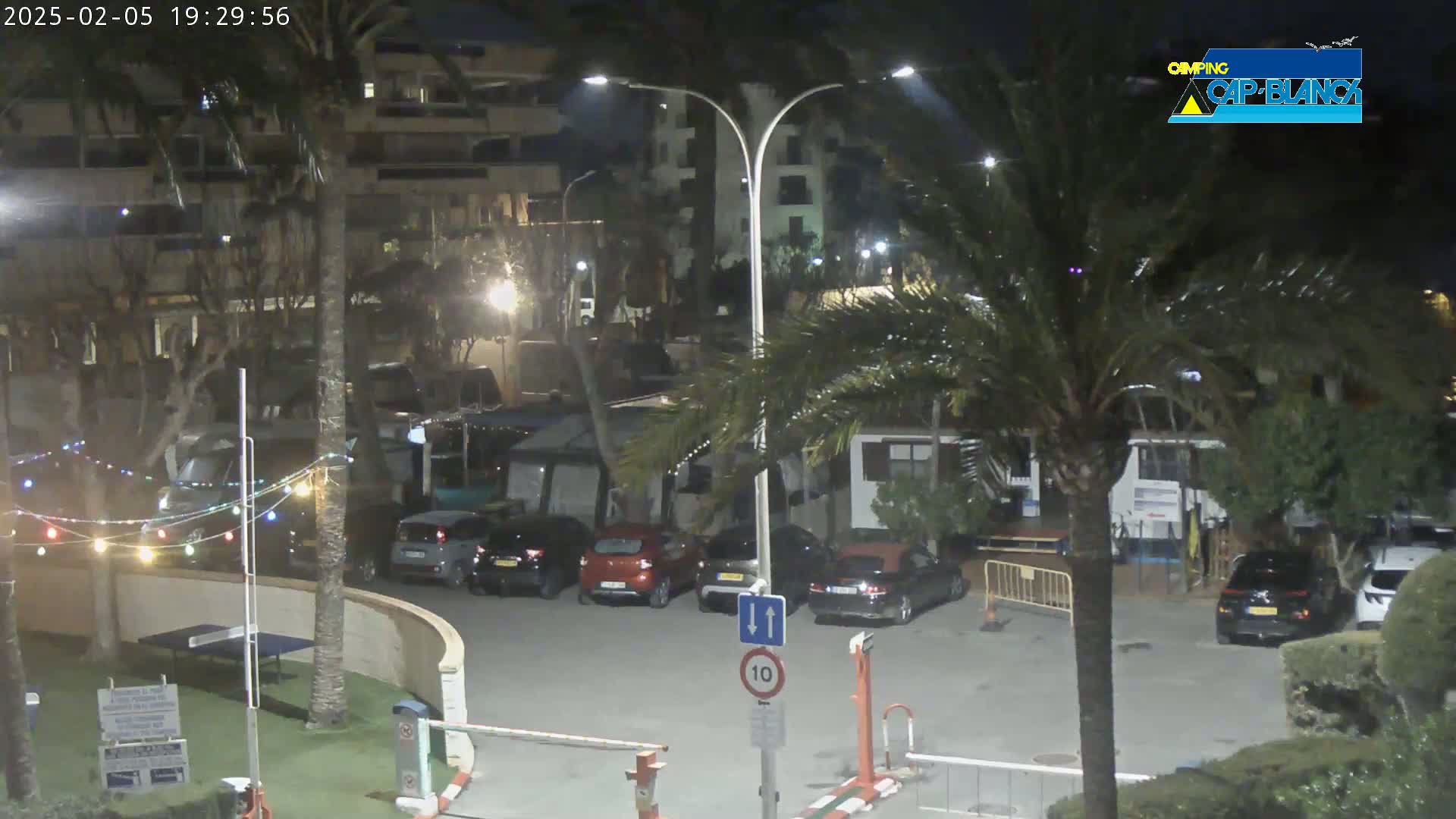 Altea, Camping Cap-Blanch Entrance - Alicante, Valencia, Spain