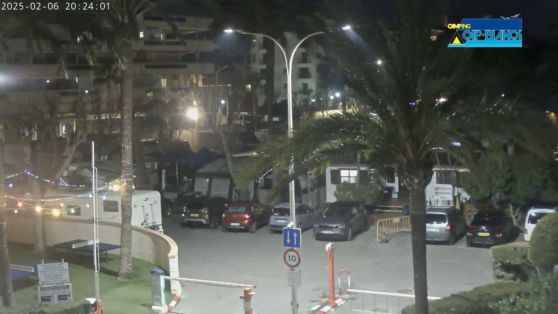 Altea, Camping Cap-Blanch Entrance - Alicante, Valencia, Spain