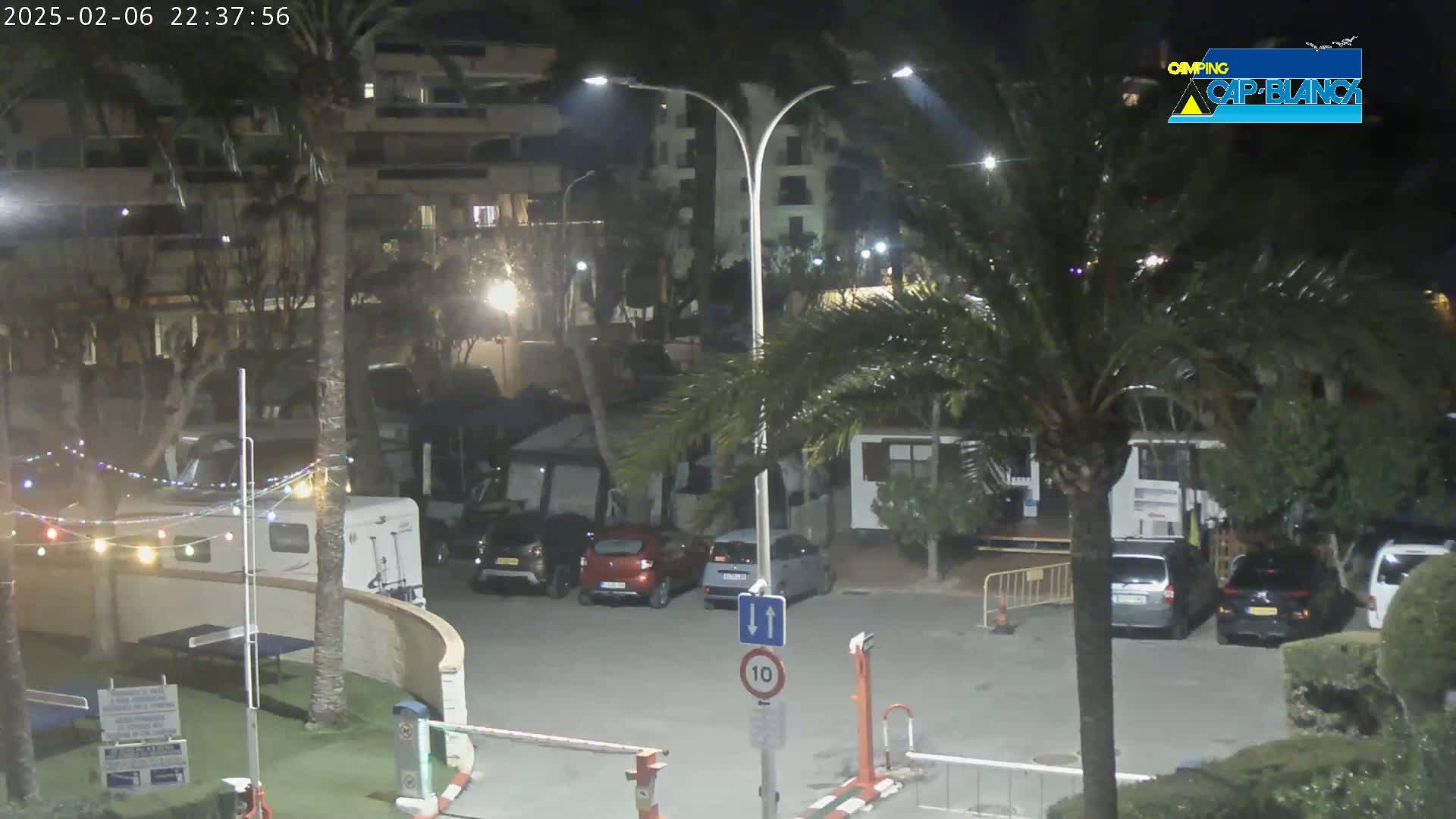 Altea, Camping Cap-Blanch Entrance - Alicante, Valencia, Spain