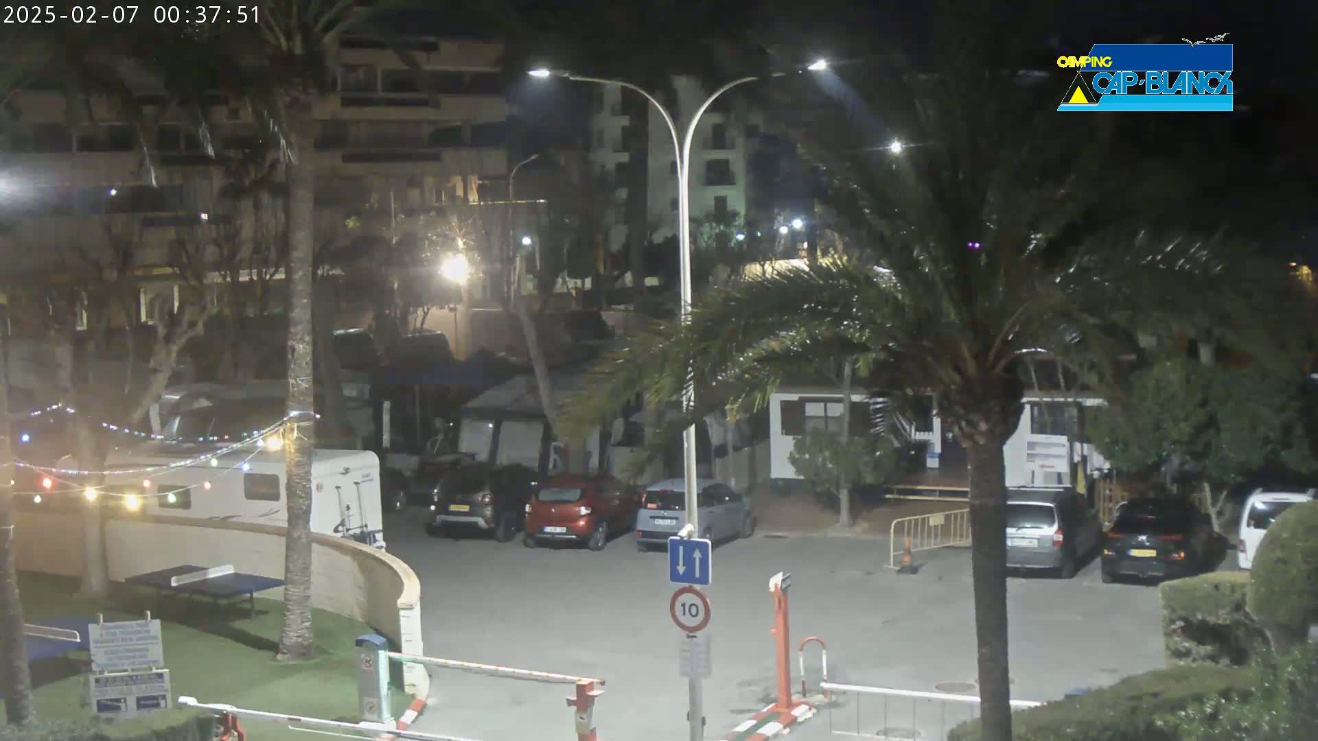Altea, Camping Cap-Blanch Entrance - Alicante, Valencia, Spain