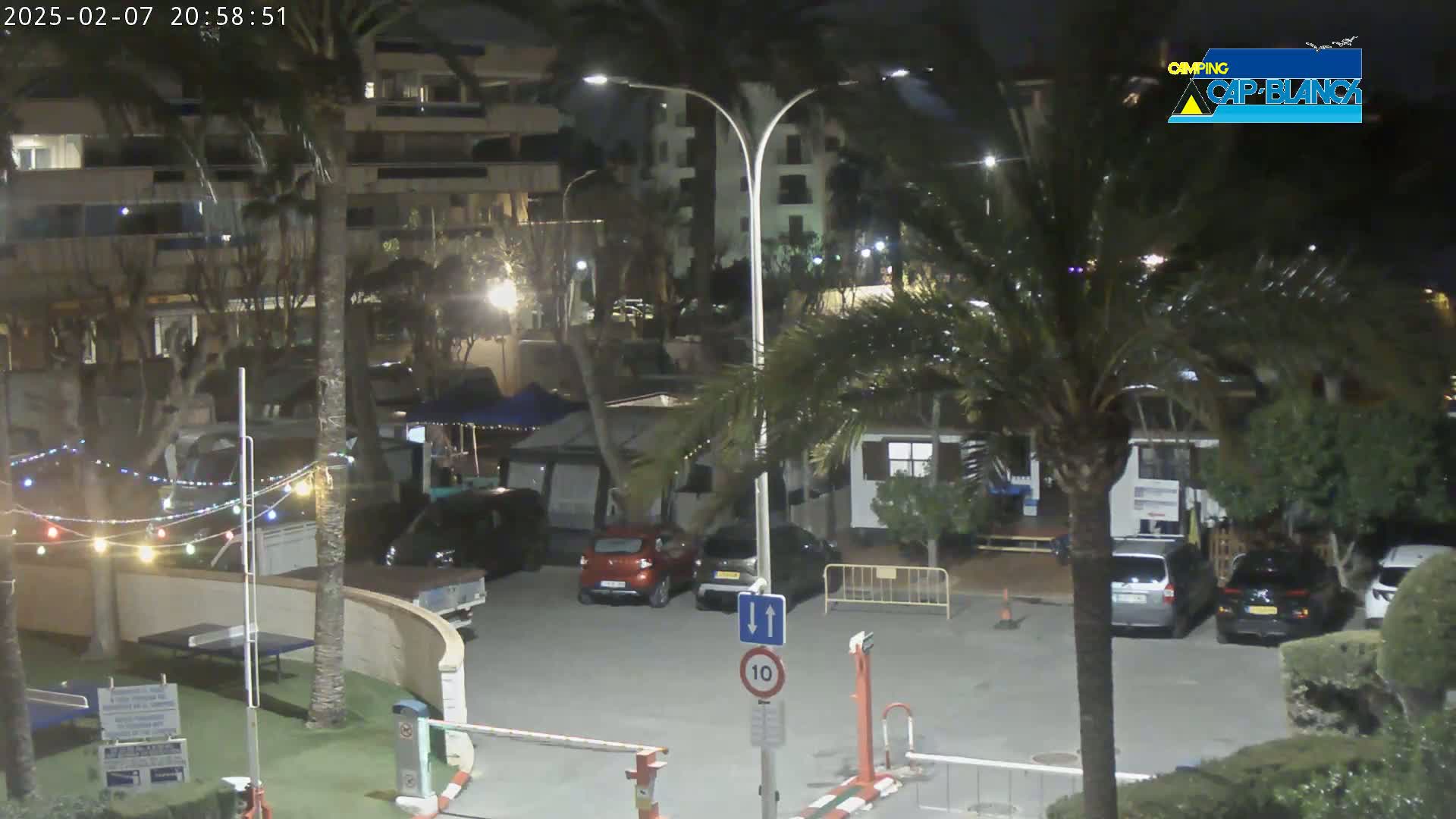 Altea, Camping Cap-Blanch Entrance - Alicante, Valencia, Spain