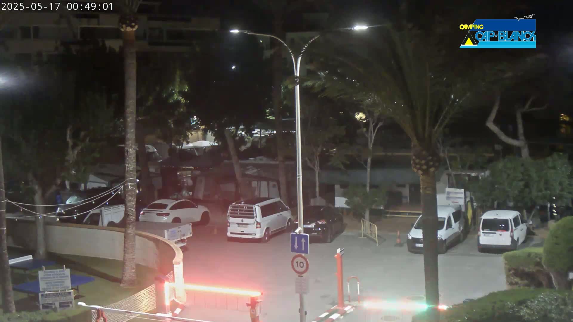 Altea, Camping Cap-Blanch Entrance - Alicante, Valencia, Spain